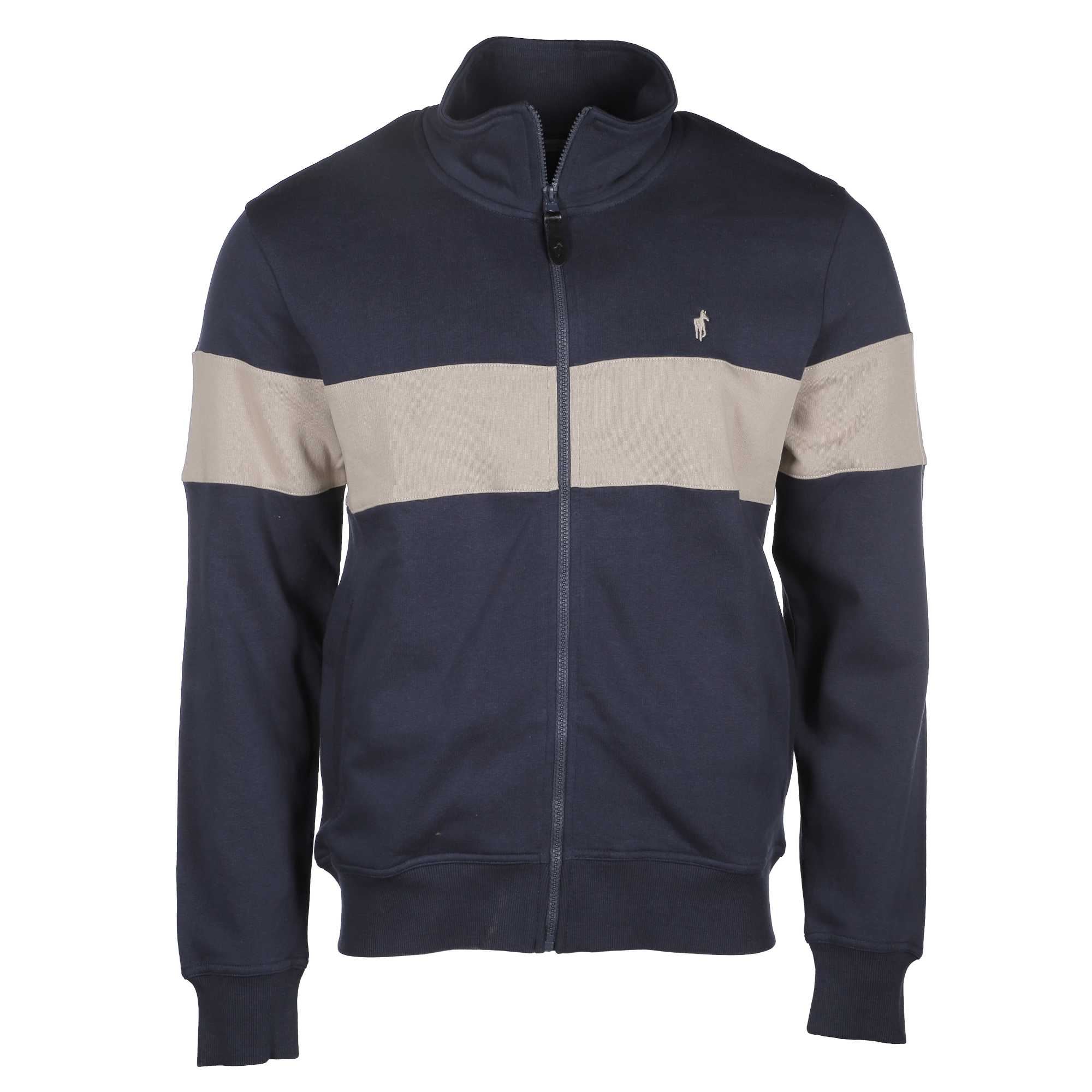 Gilet zippé  - Bleu foncé
