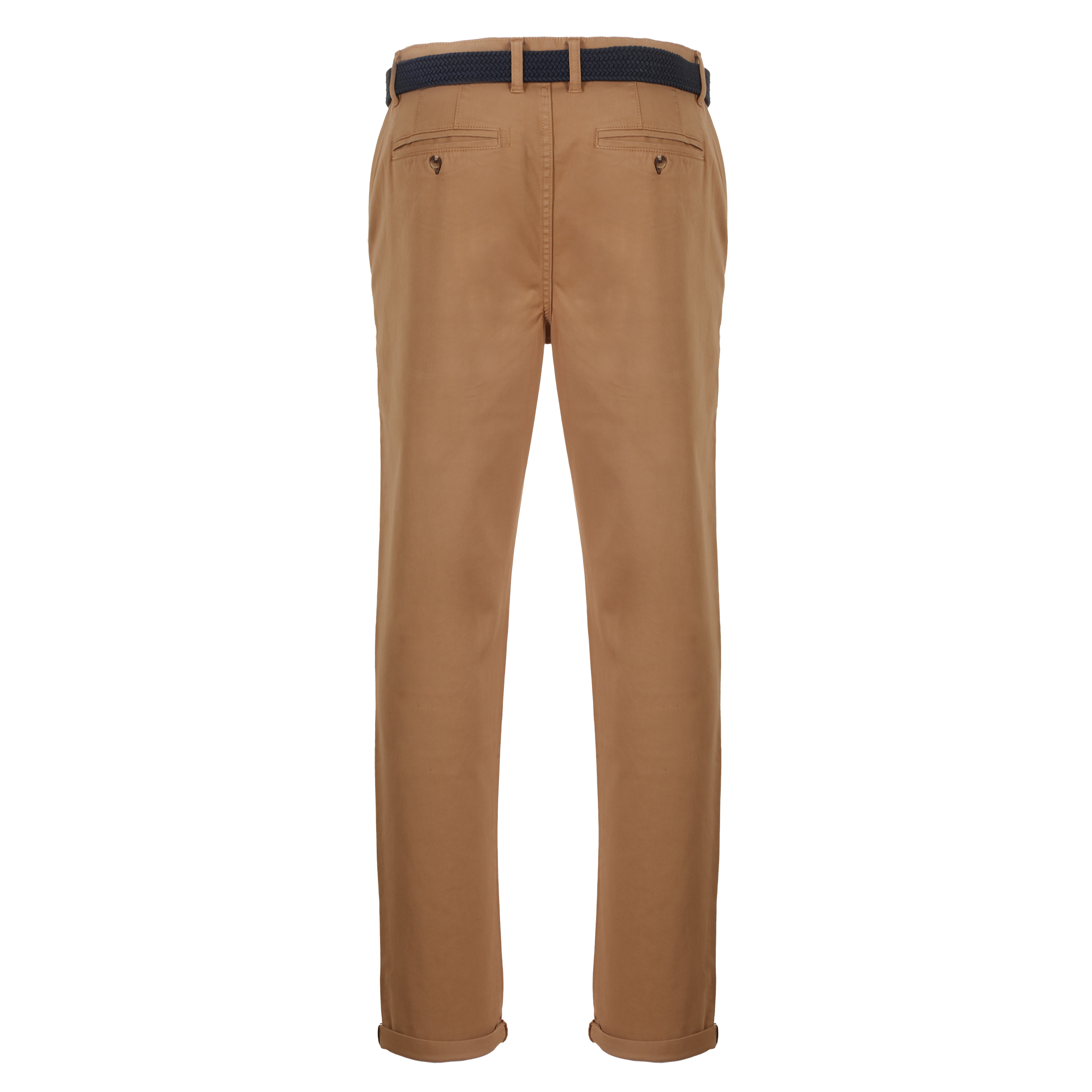 Pantalon chino avec ceinture - Beige