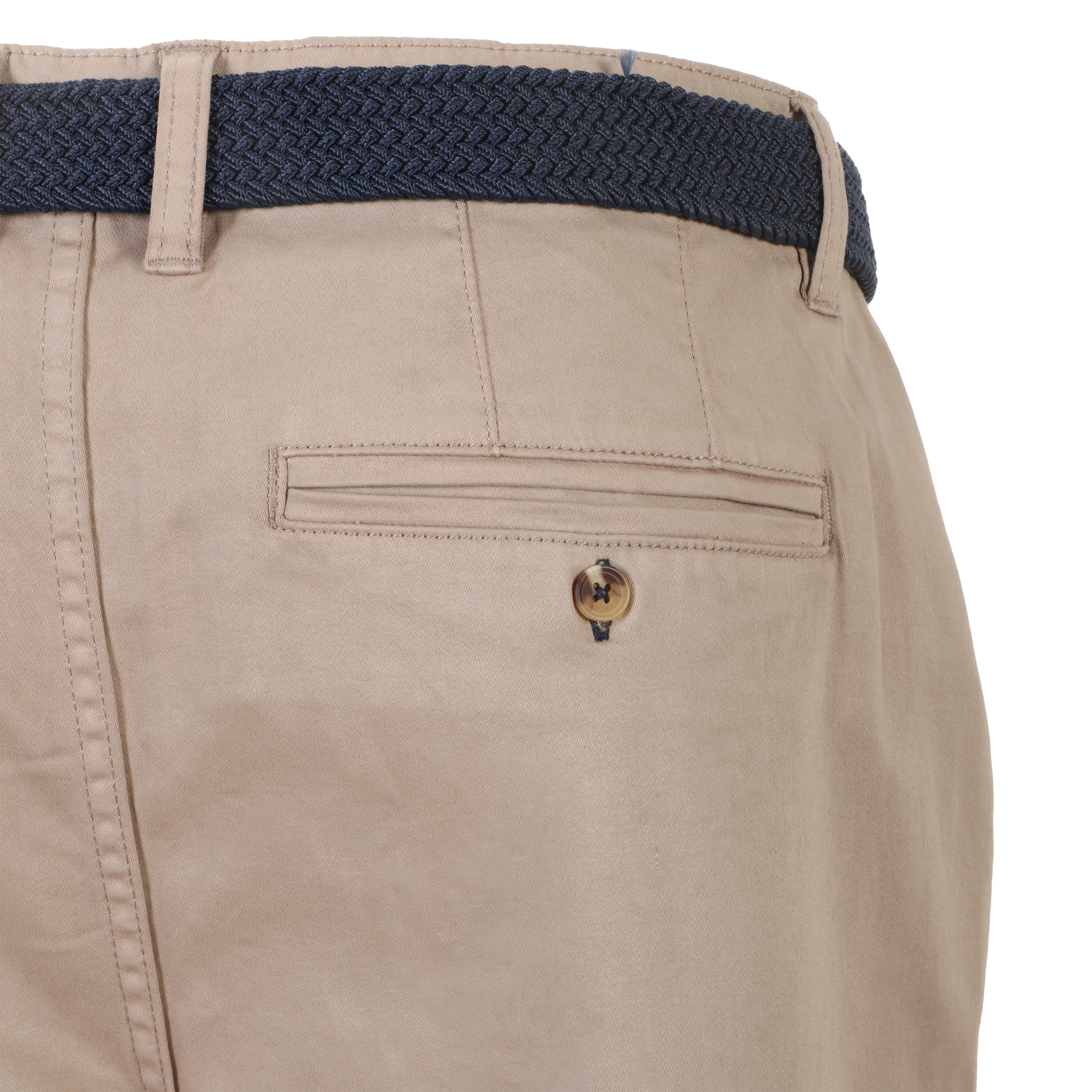 Pantalon chino avec ceinture - Beige