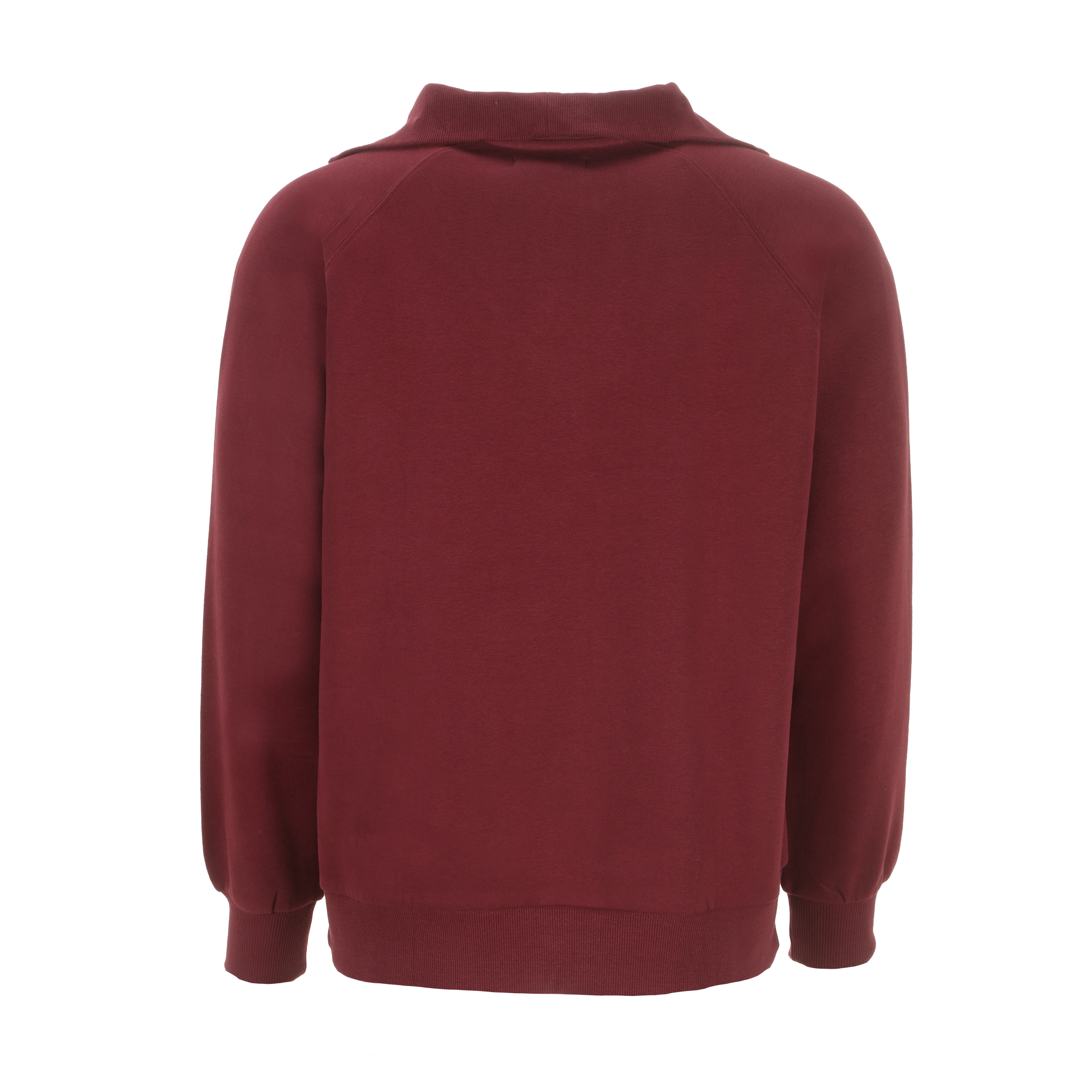 Sweat col camionneur - Orange