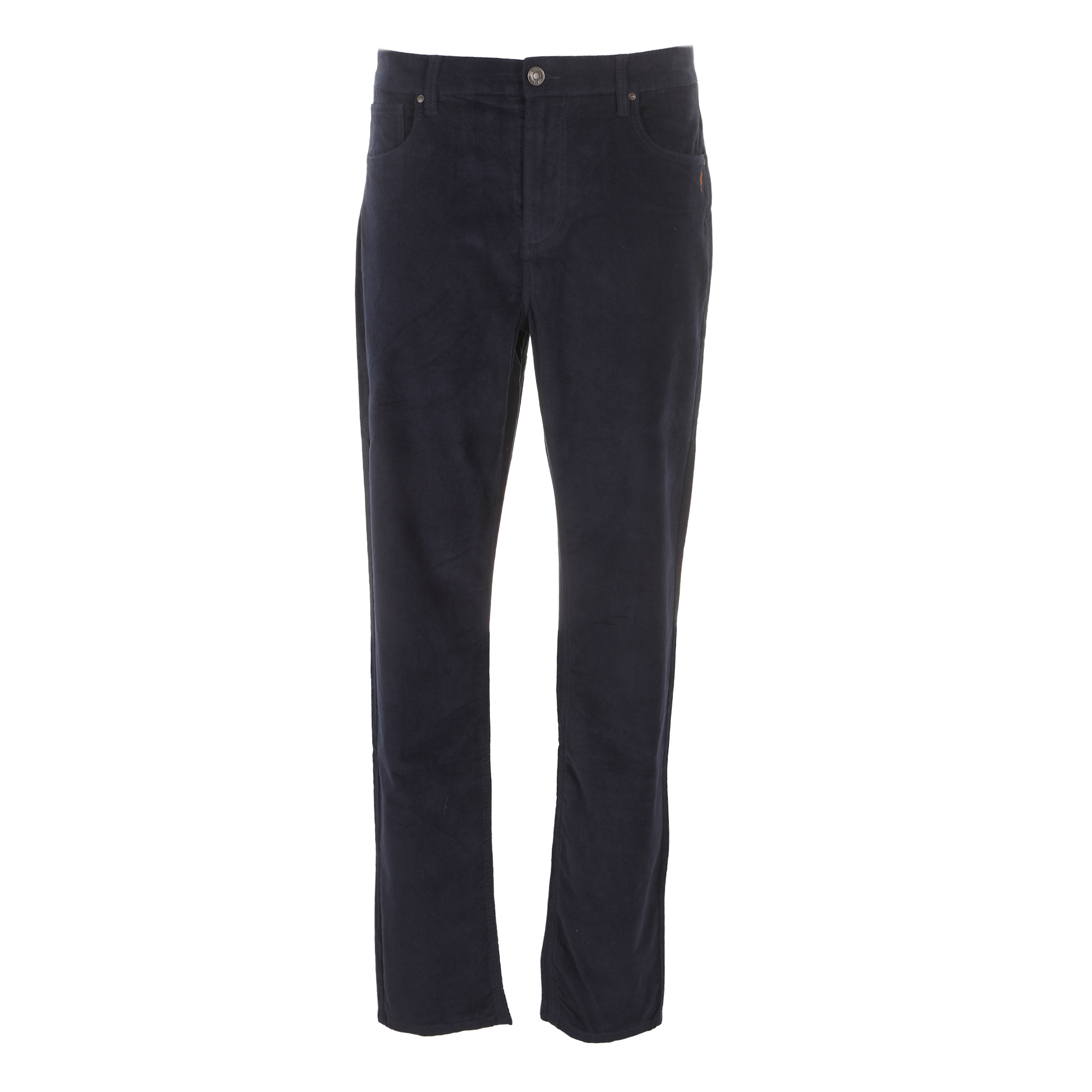 Pantalon en velours  - Bleu foncé