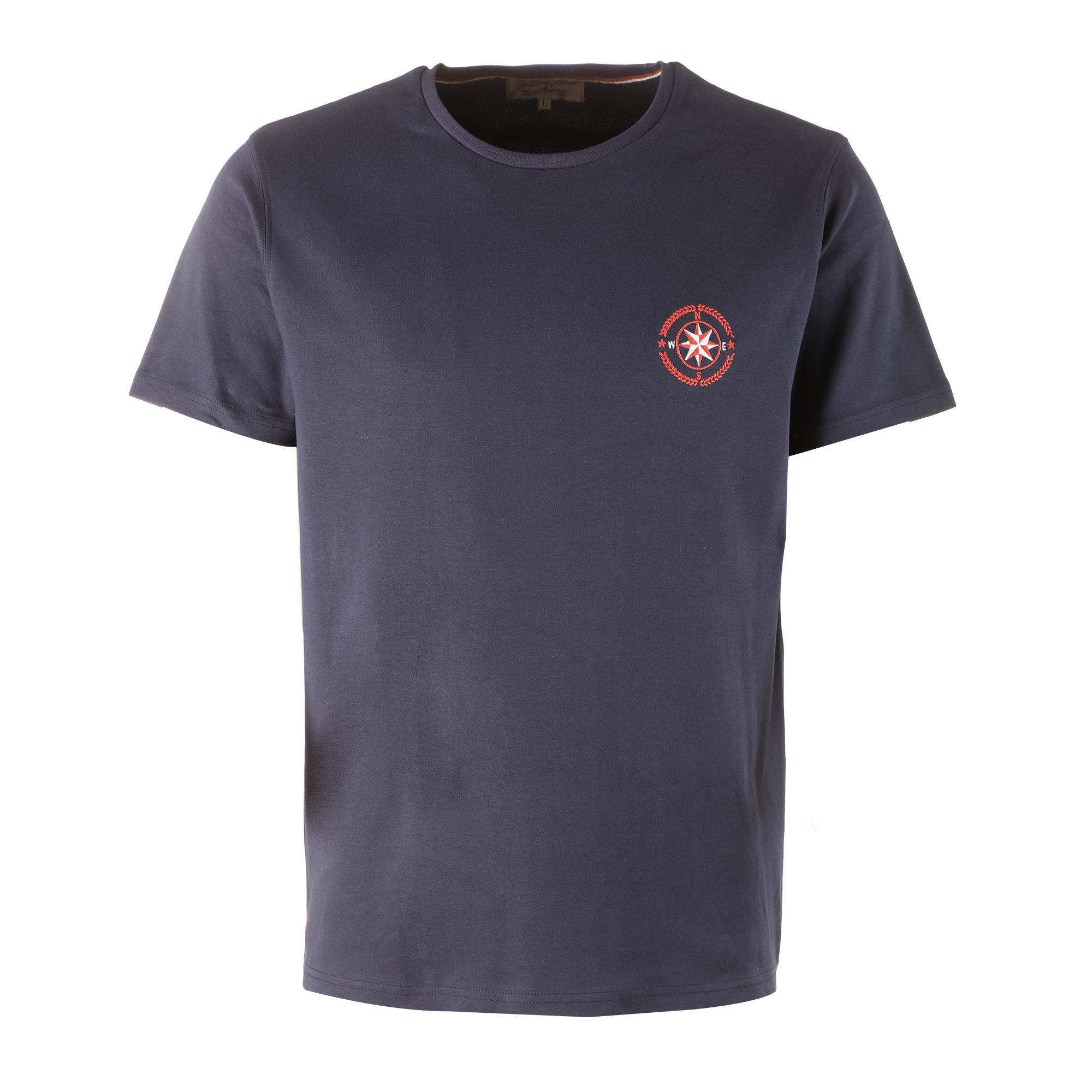 Tee-shirt col rond - Bleu foncé