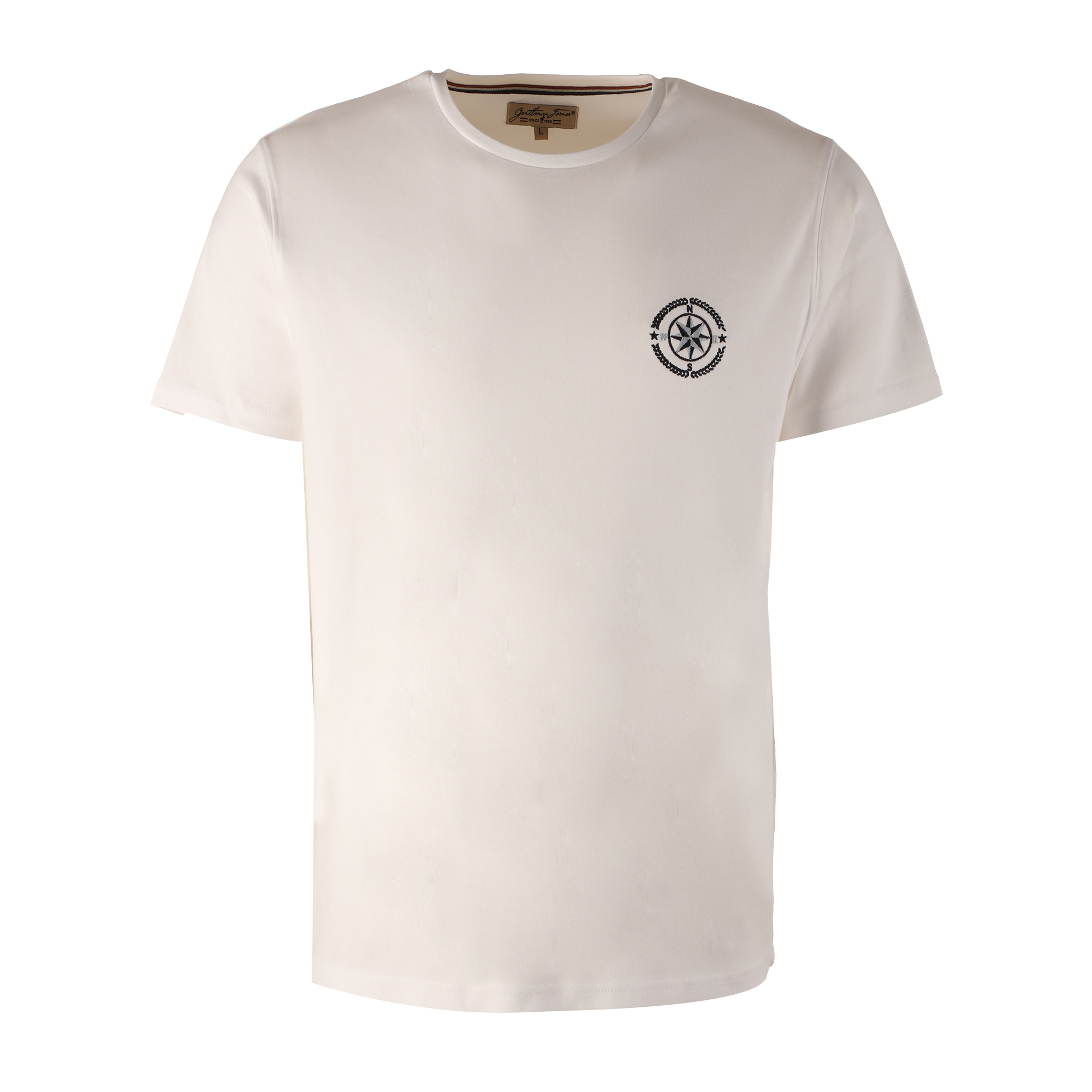 Tee-shirt col rond - Blanc