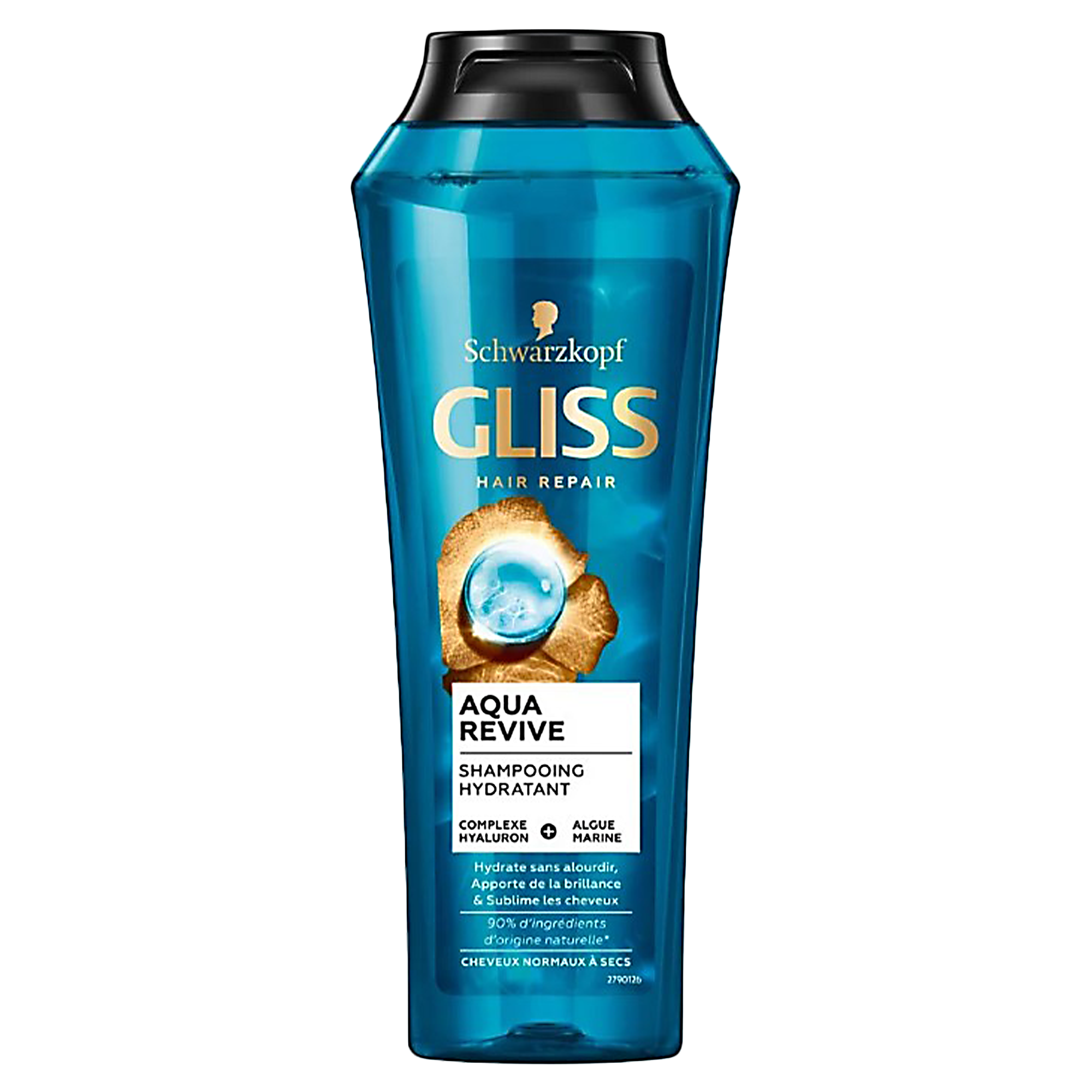 Shampoing hydratant aqua revive cheveux normaux à sec