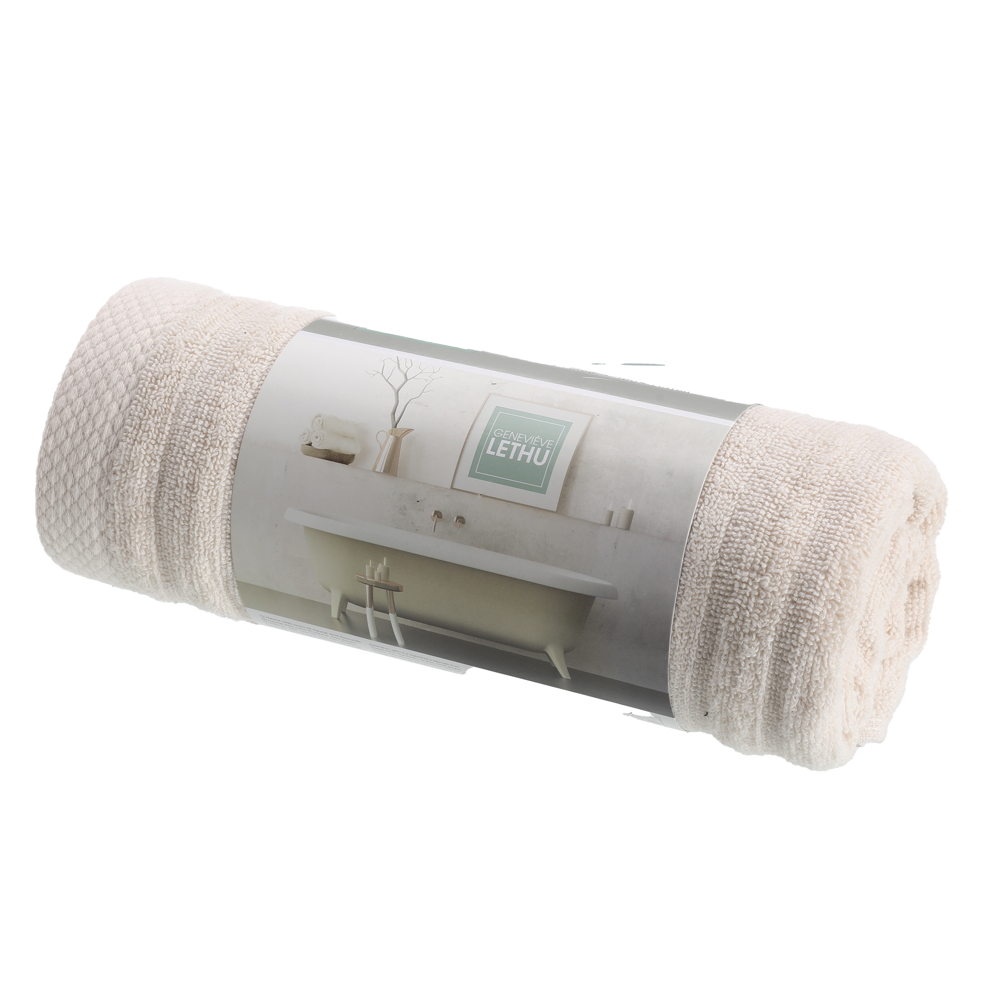 Serviette de toilette 50x100cm beige
