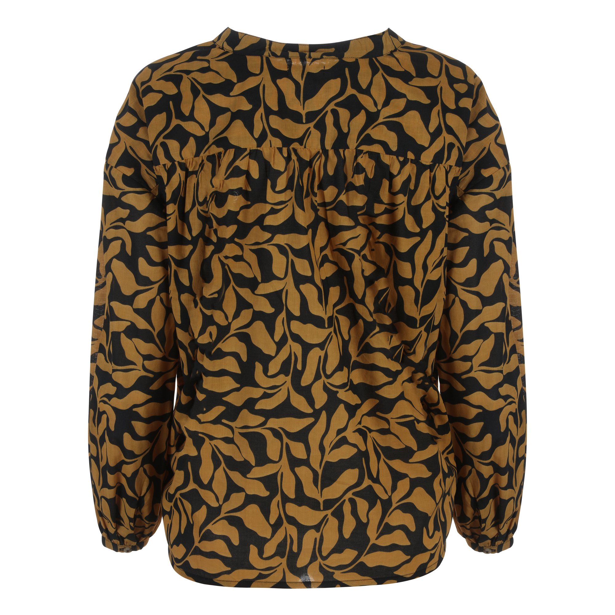 Blouse imprimée - Jaune