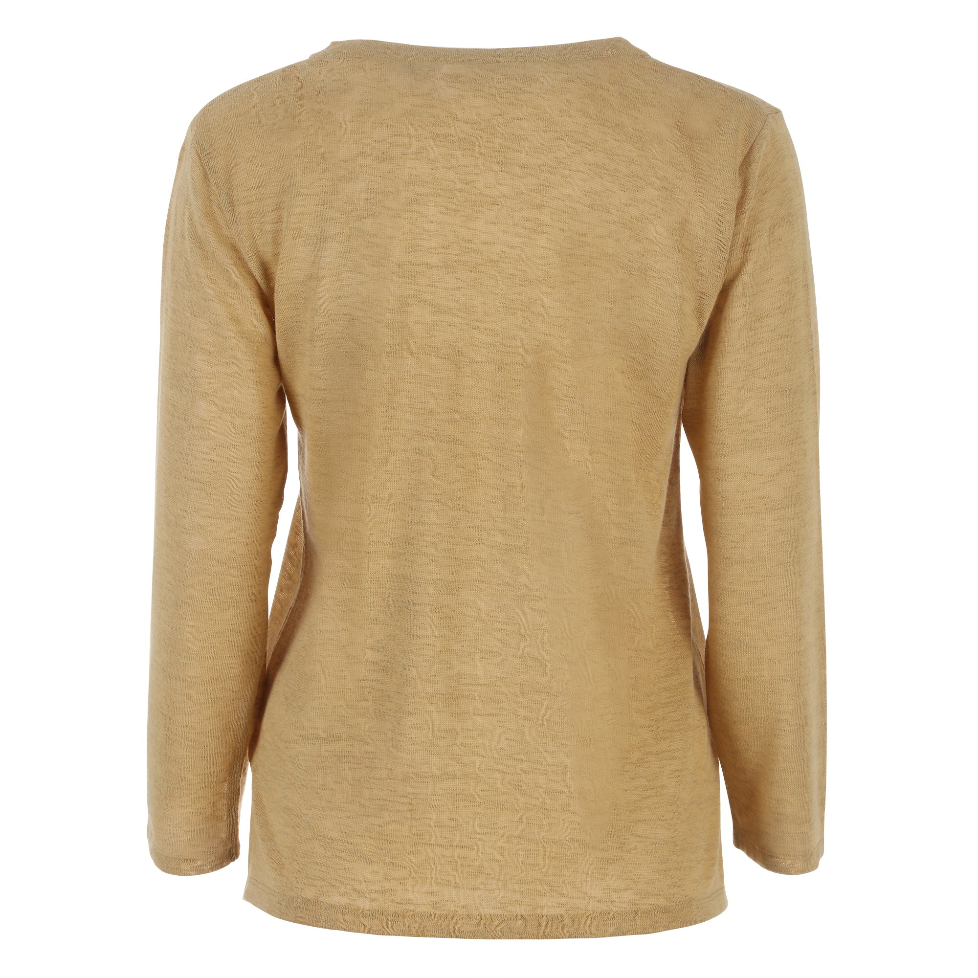 Tee-shirt manches longues uni  - Noir