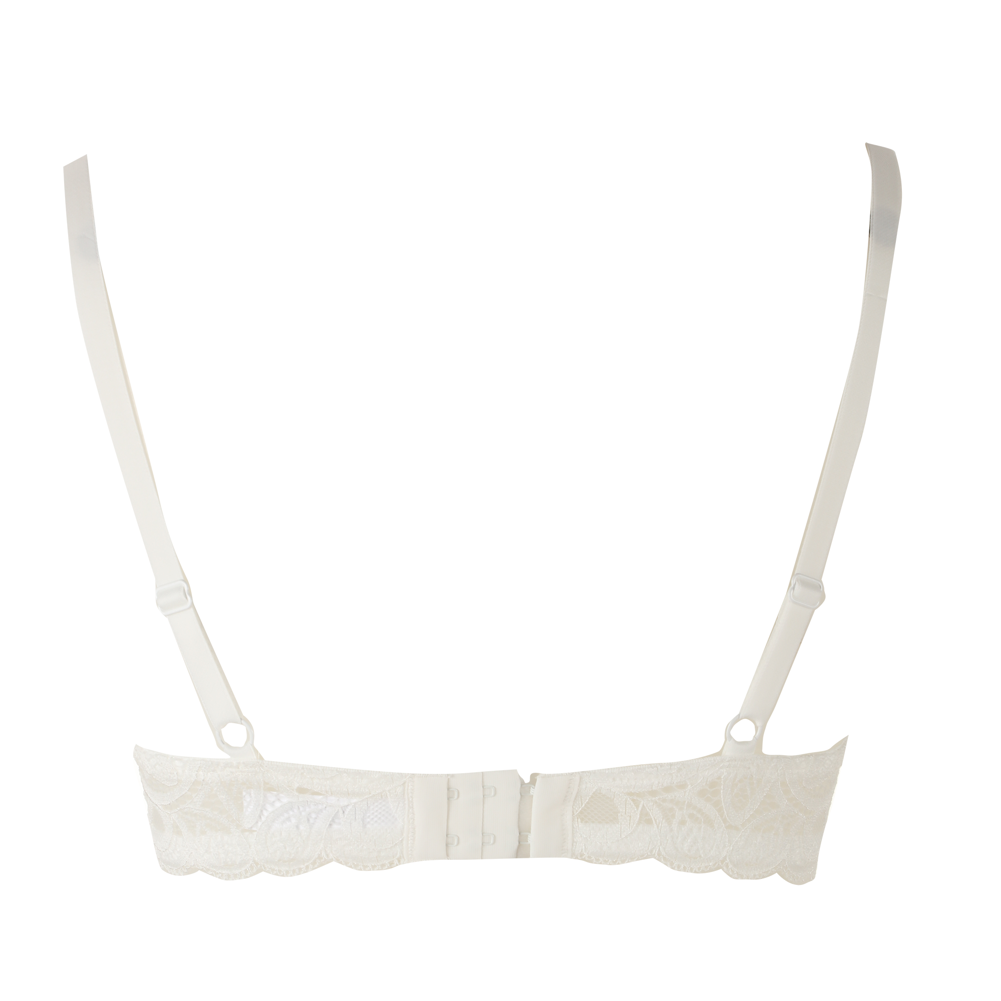 Soutien gorge en dentelle ivoire - Blanc
