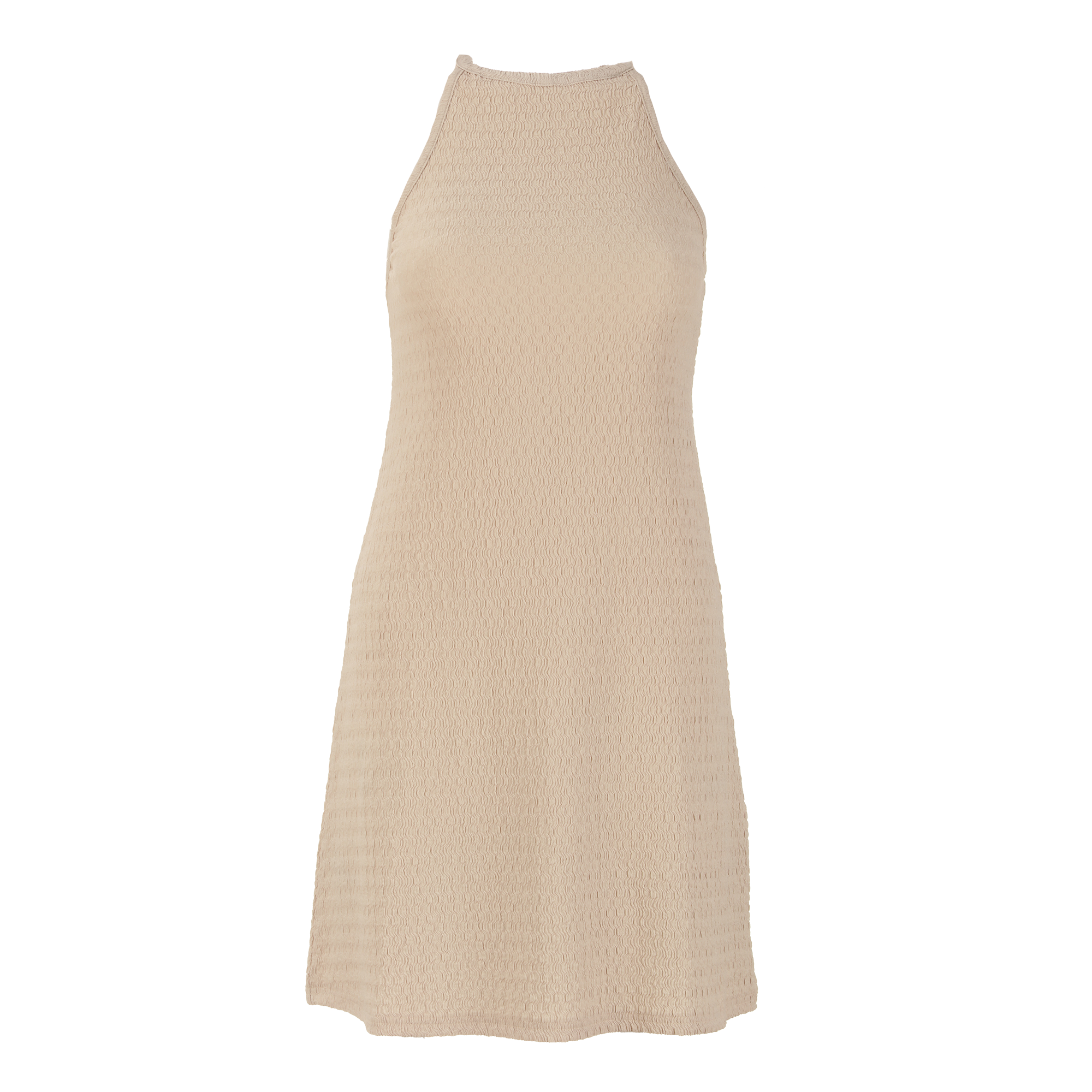 Robe courte  - Beige