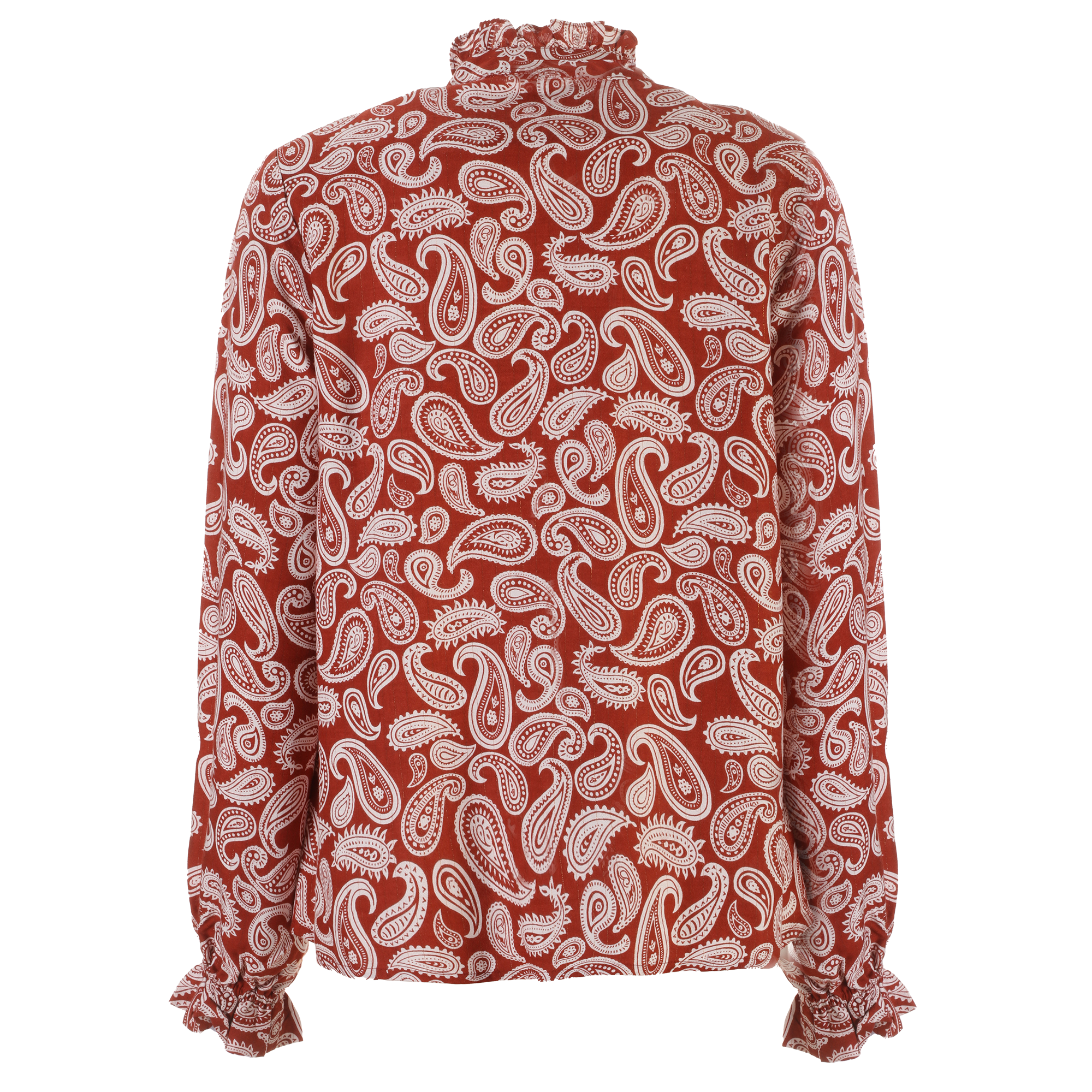 Chemise manches longues  - Rouge