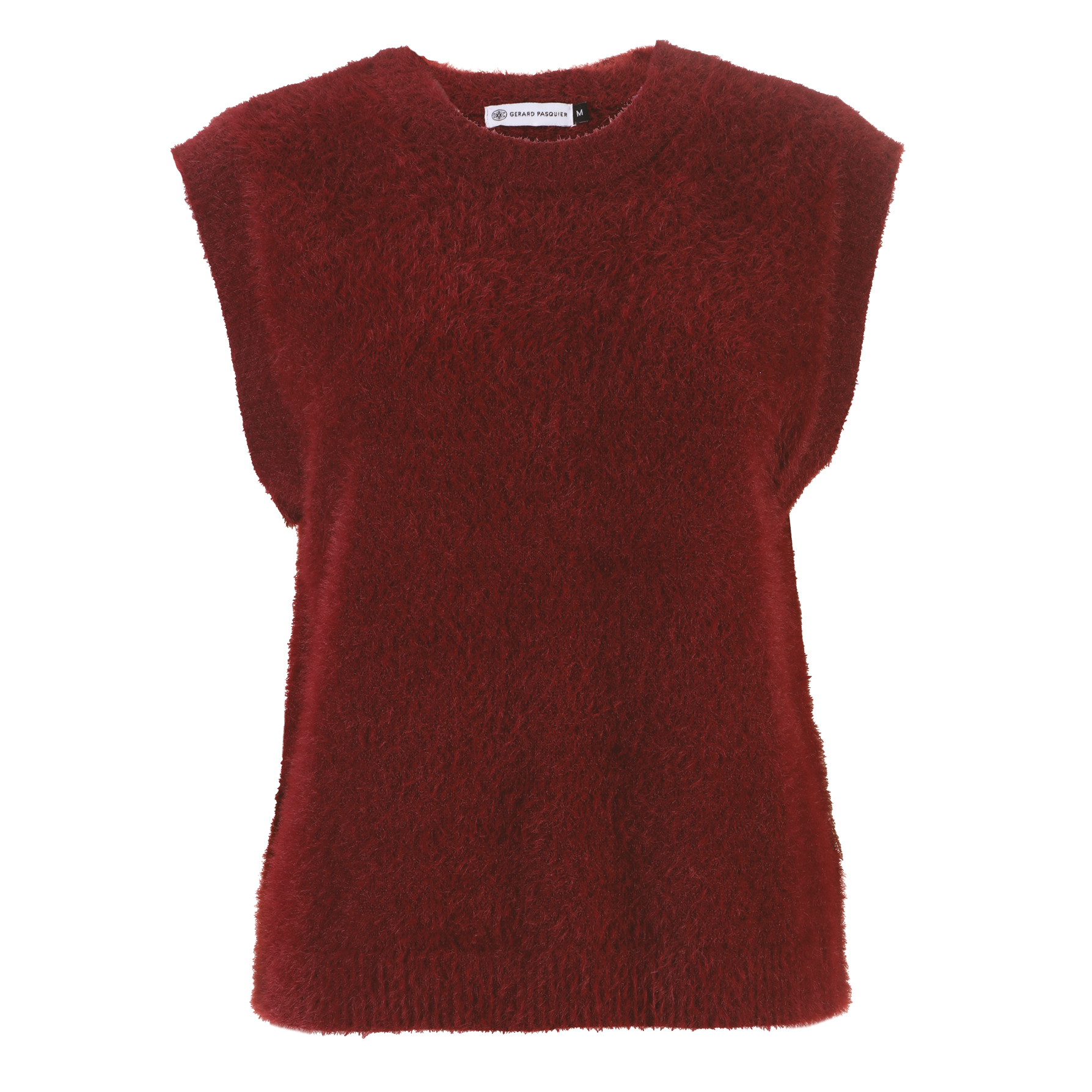 Pull sans manches - Rouge