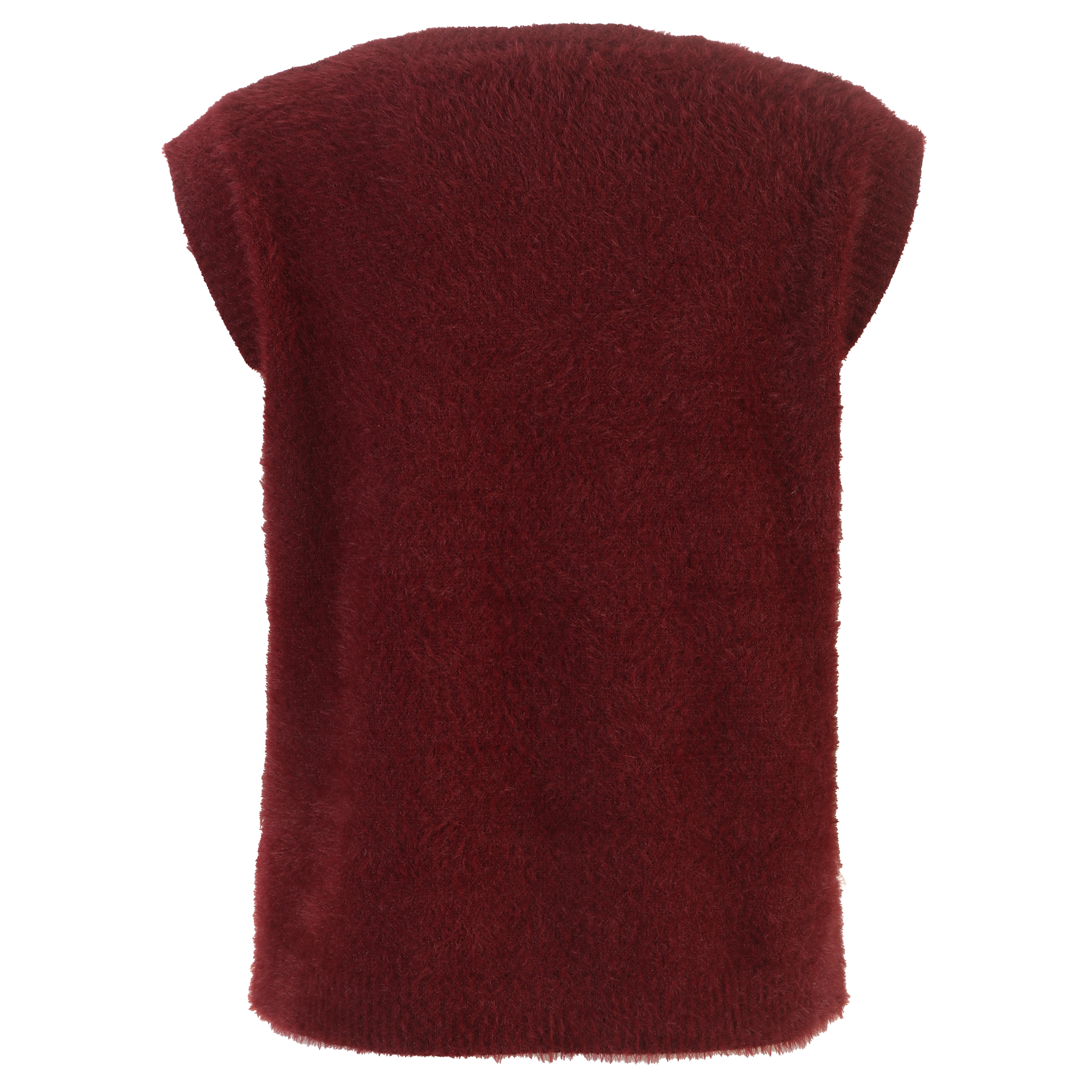 Pull sans manches - Rouge
