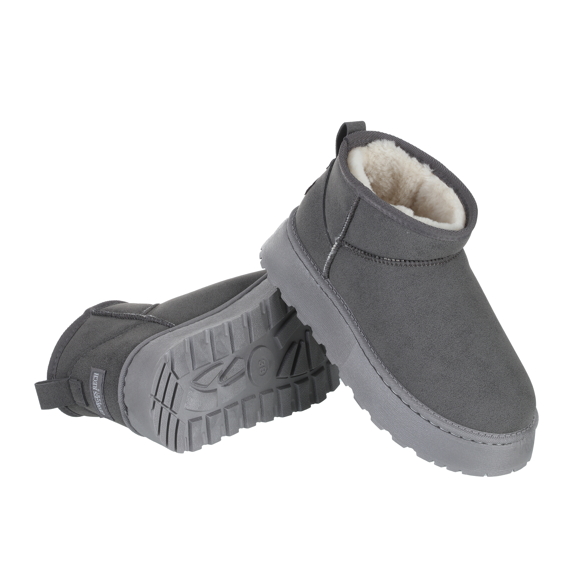 Bottines fourrées