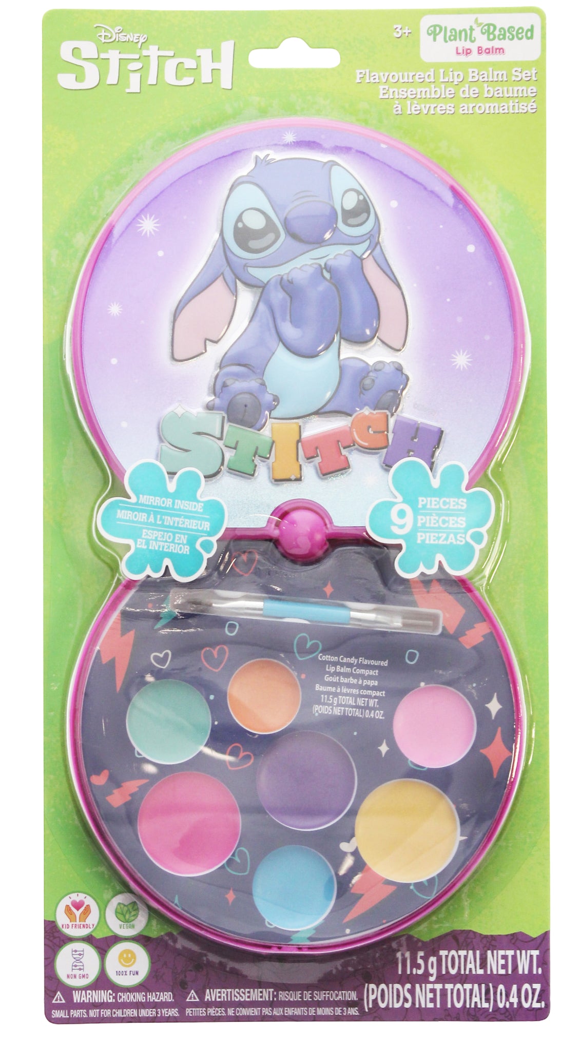 Palette baume à lèvres enfant