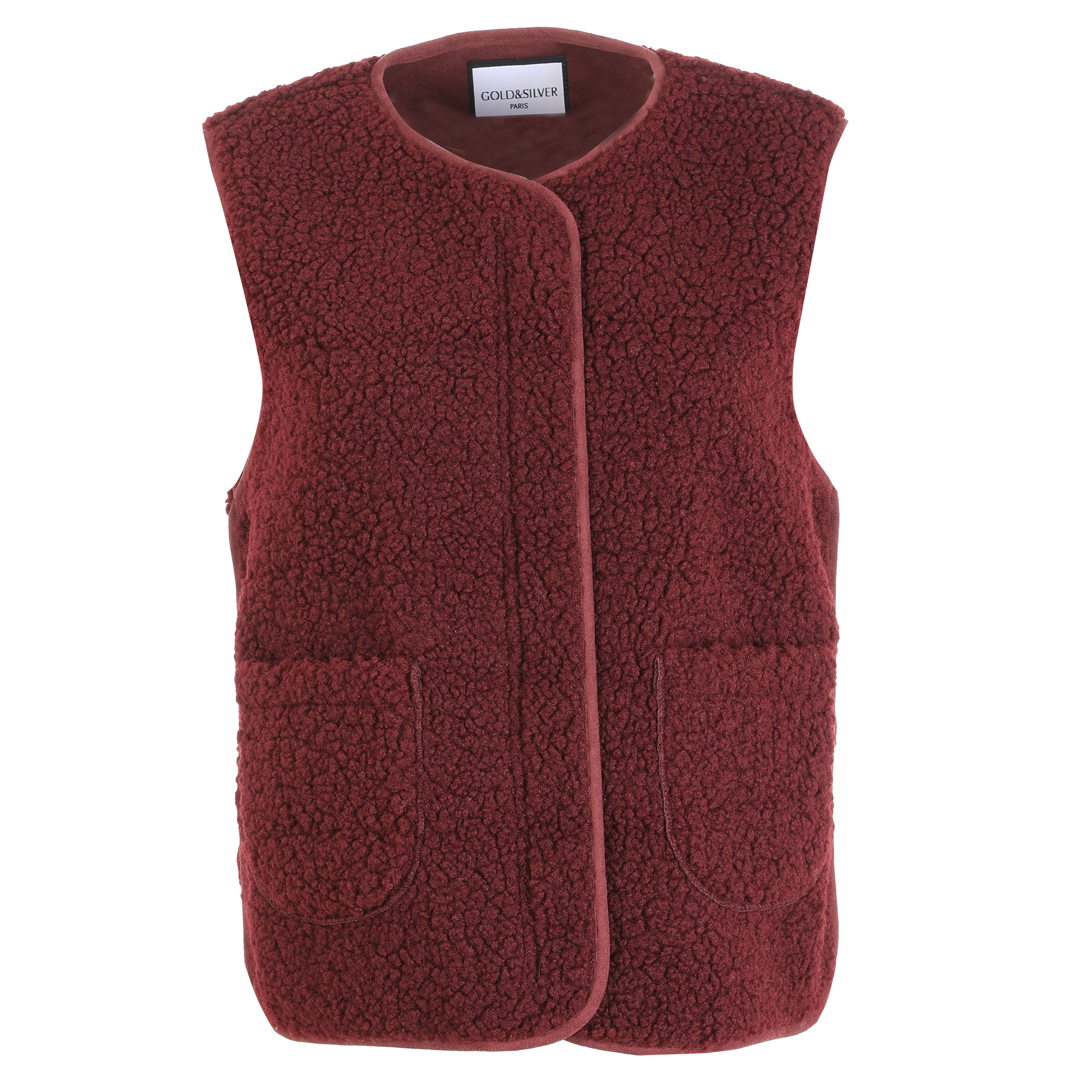 Veste sans manches - Rouge