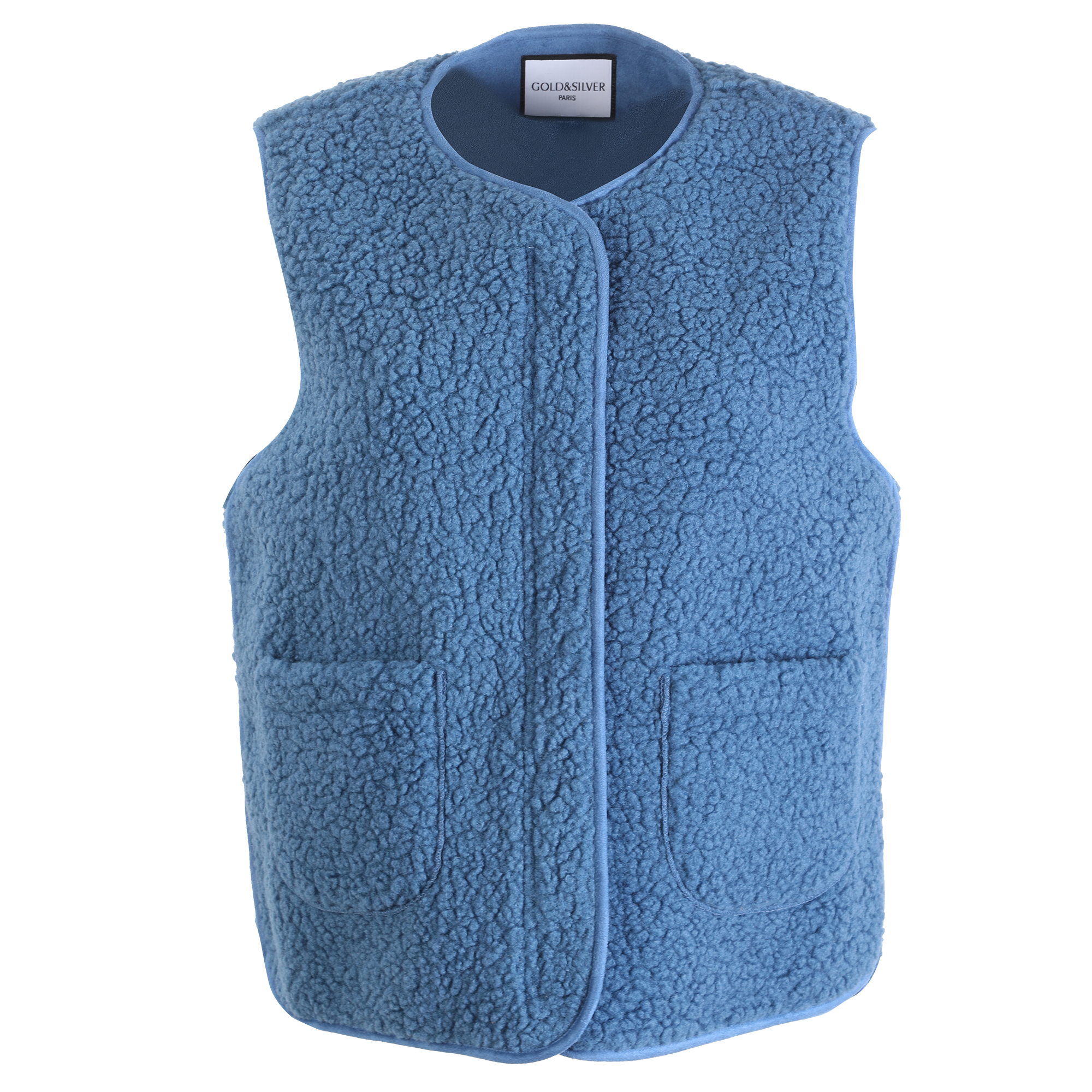 Veste sans manches - Bleu
