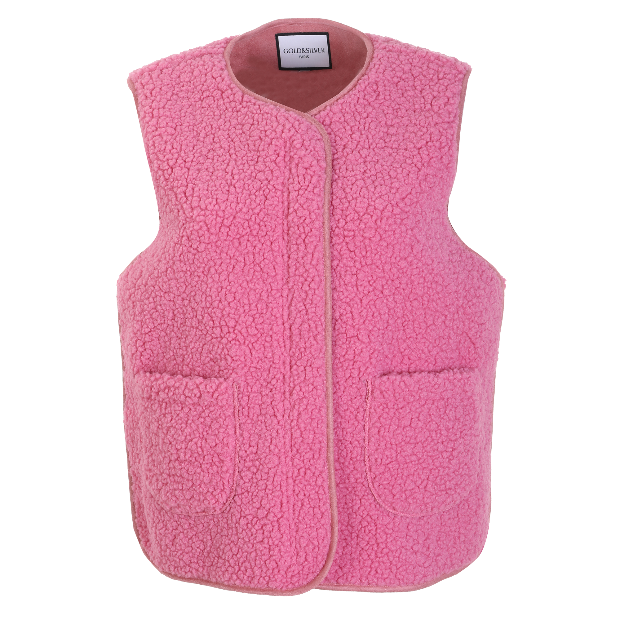 Veste sans manches - Rose