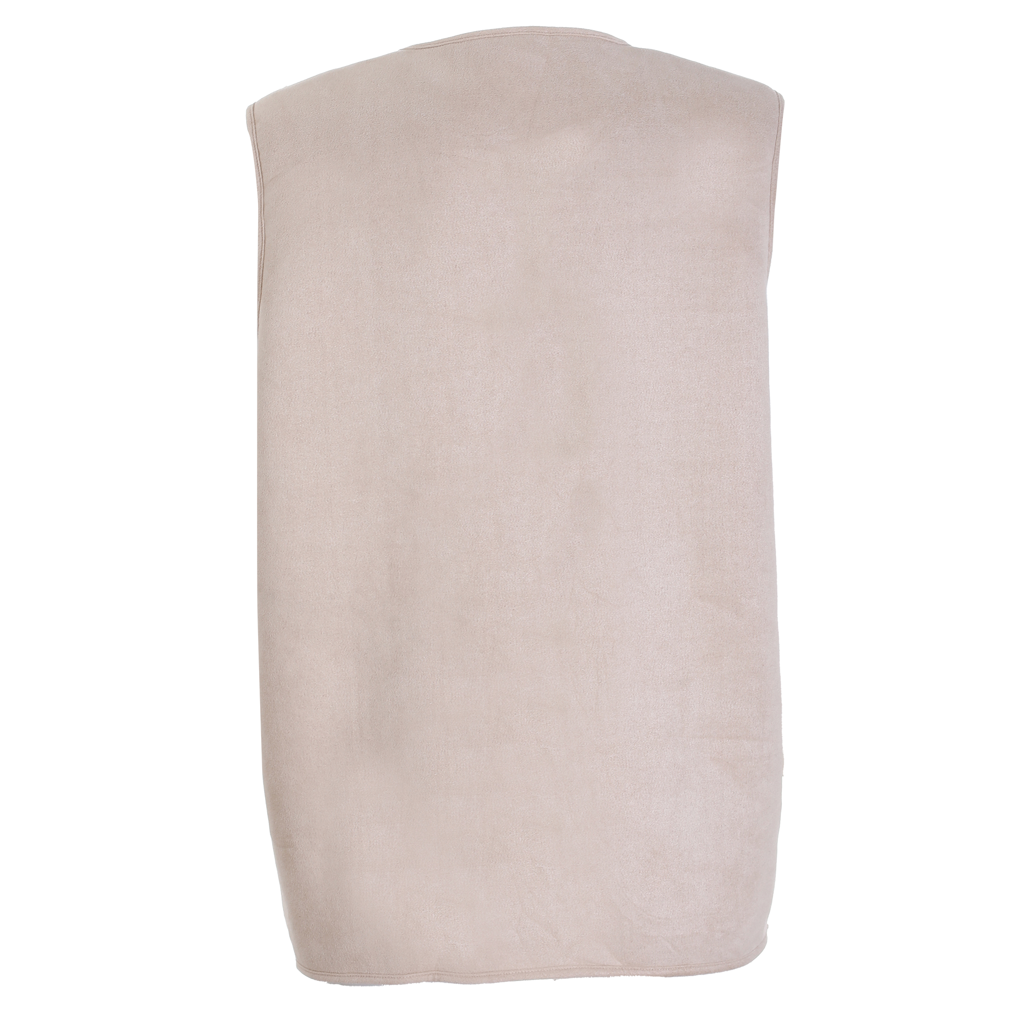Veste sans manches réversible  - Beige