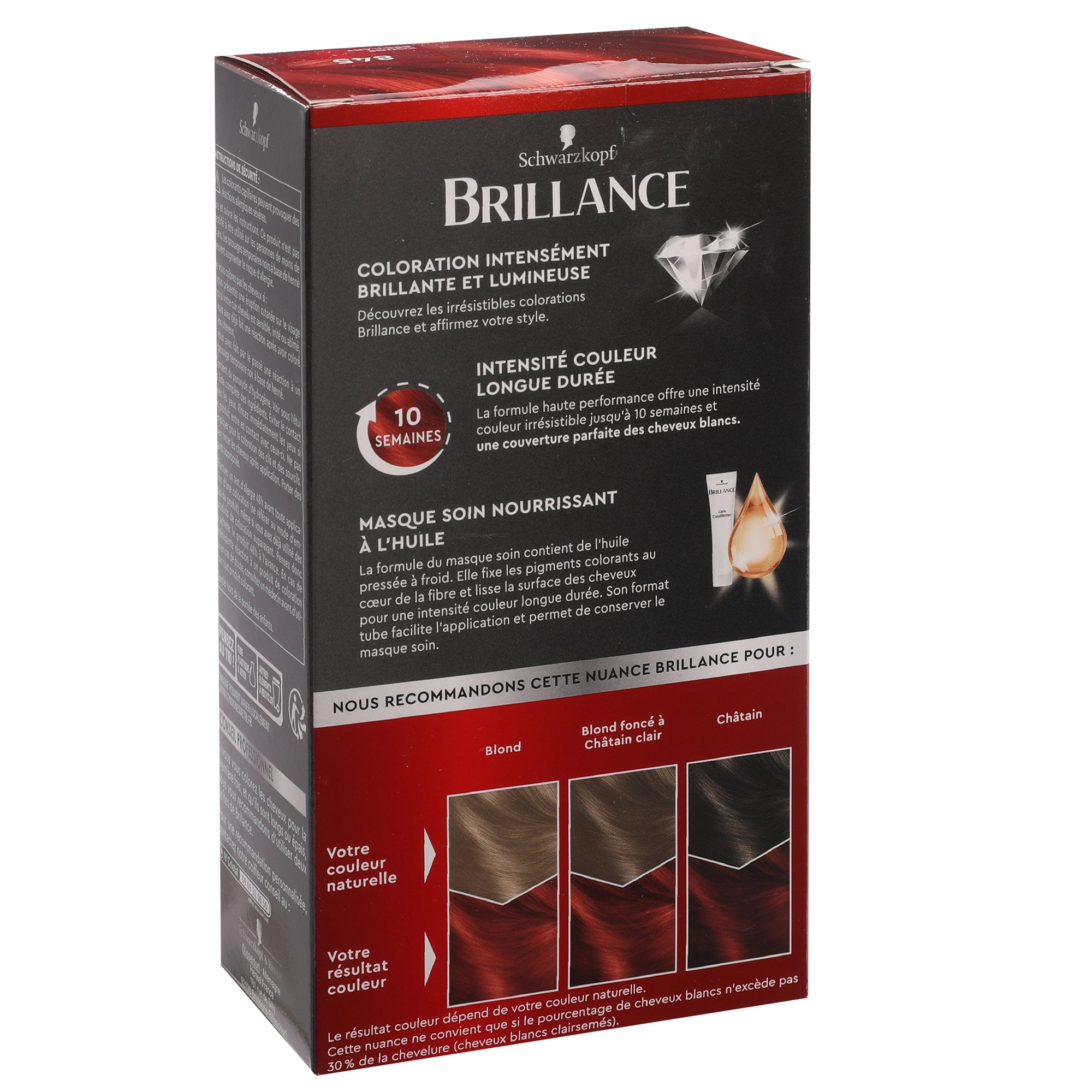 Coloration 845 rouge brocart