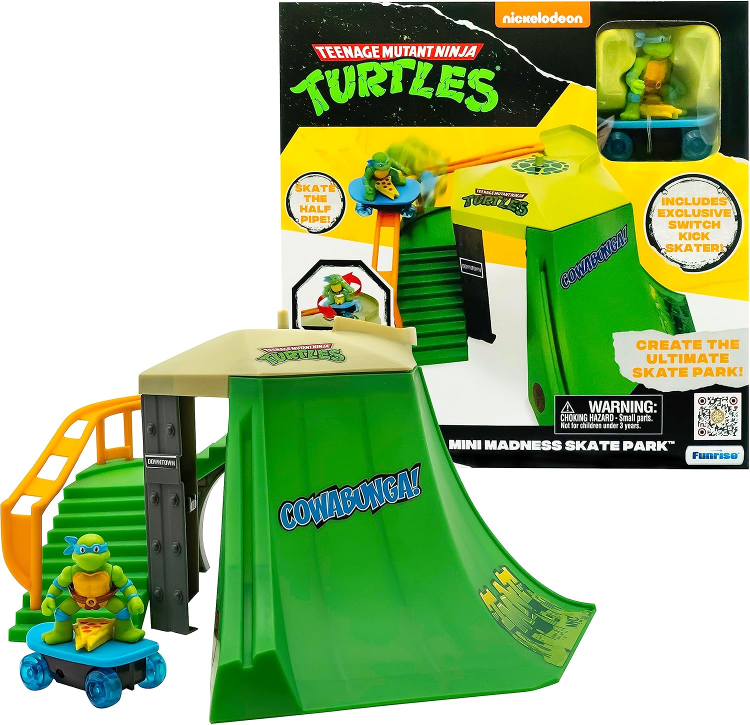 Mini skate park Mayhem Tortue Ninja