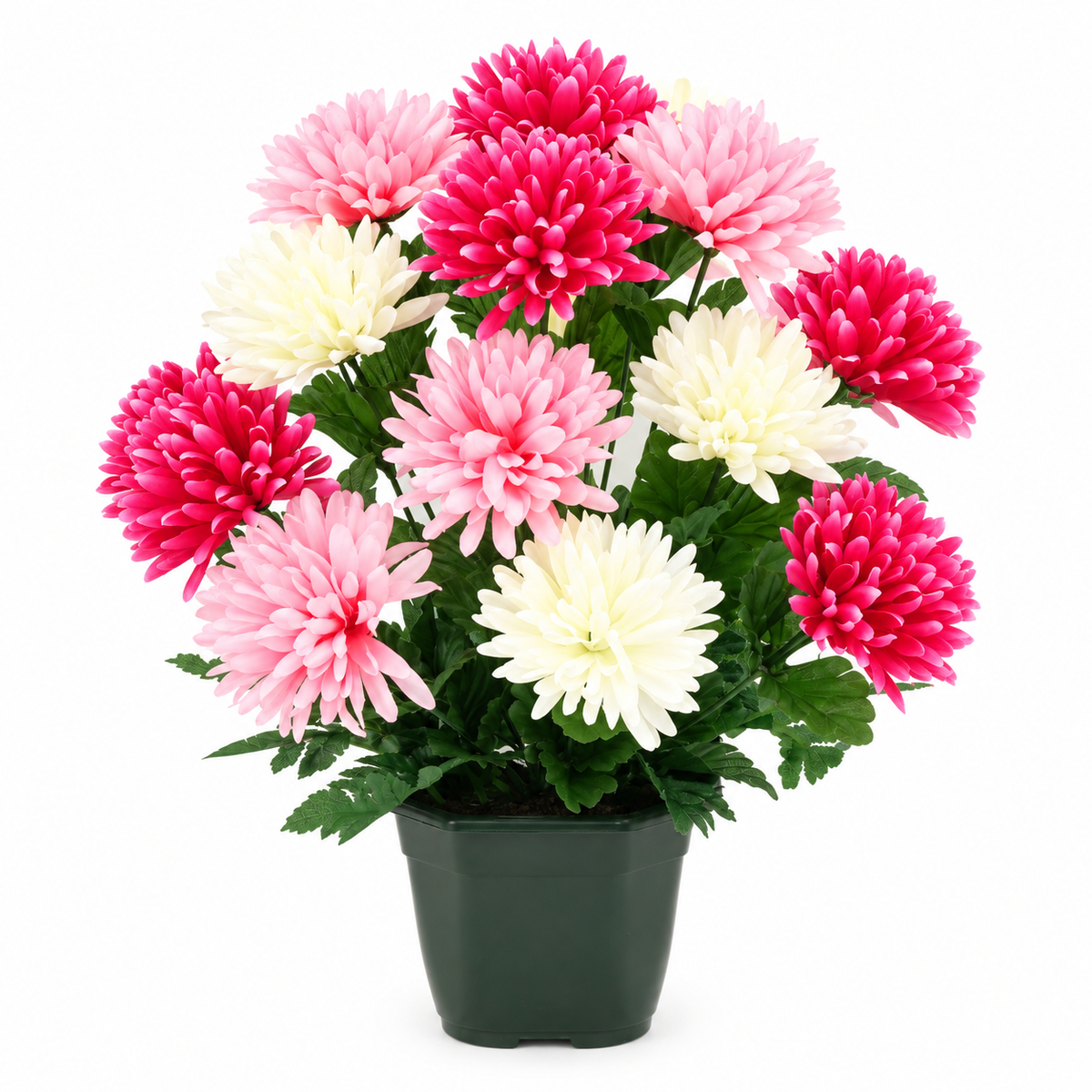 Pot artificiel de chrysanthème