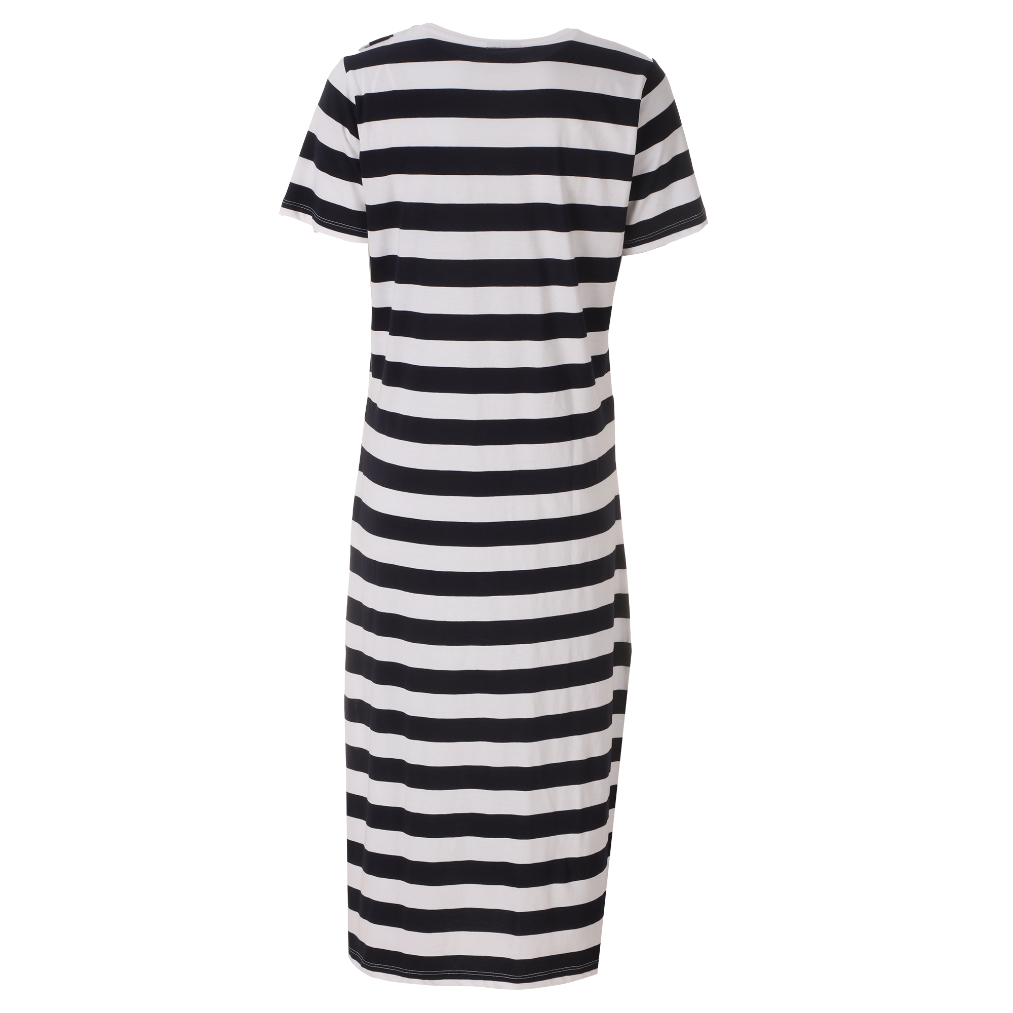 Robe longue tee-shirt  - Bleu foncé
