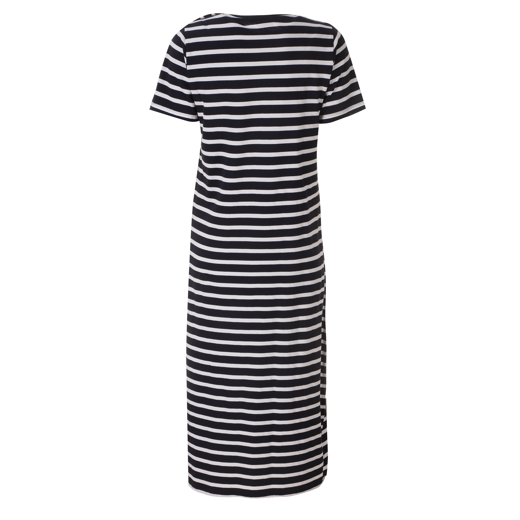 Robe longue tee-shirt  - Blanc