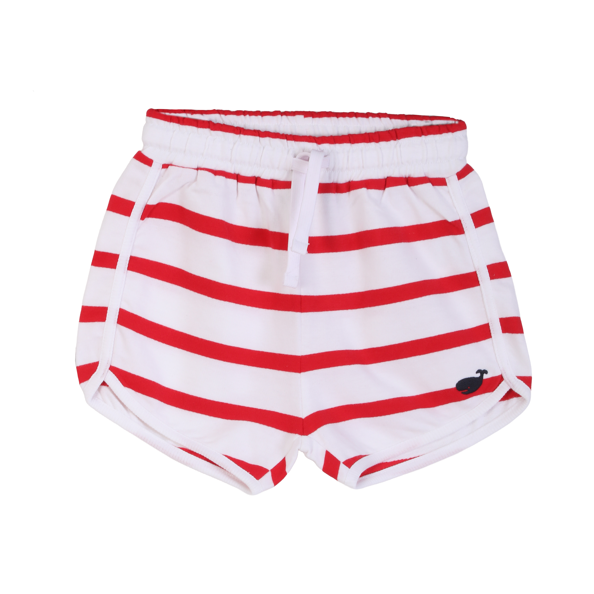 Short marinière 3-12 ans  - Rouge