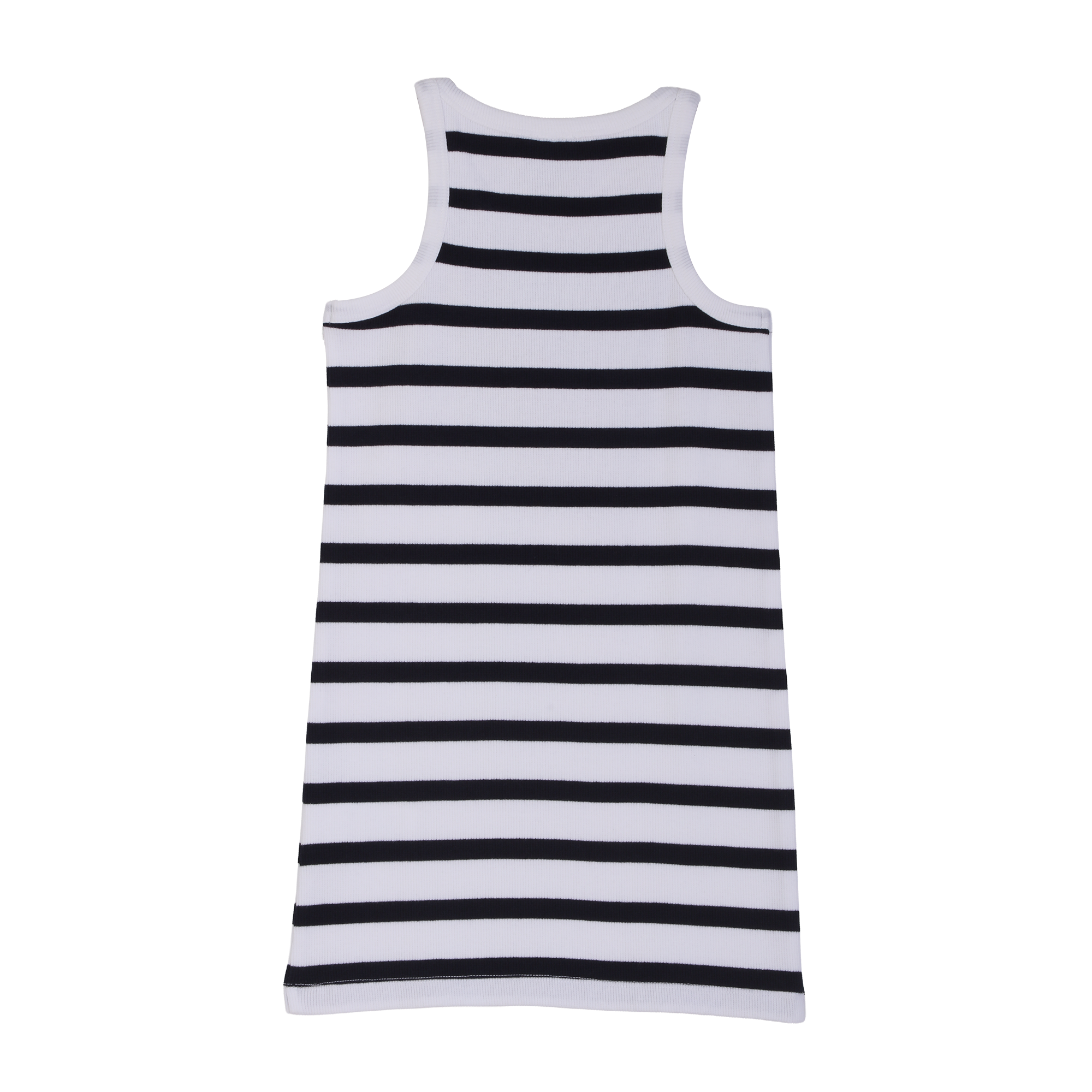 Robe marinière 3-12 ans   - Blanc