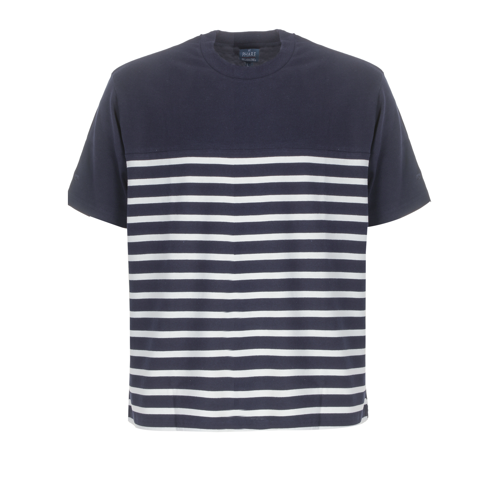 Tee-shirt marinière  - Bleu foncé