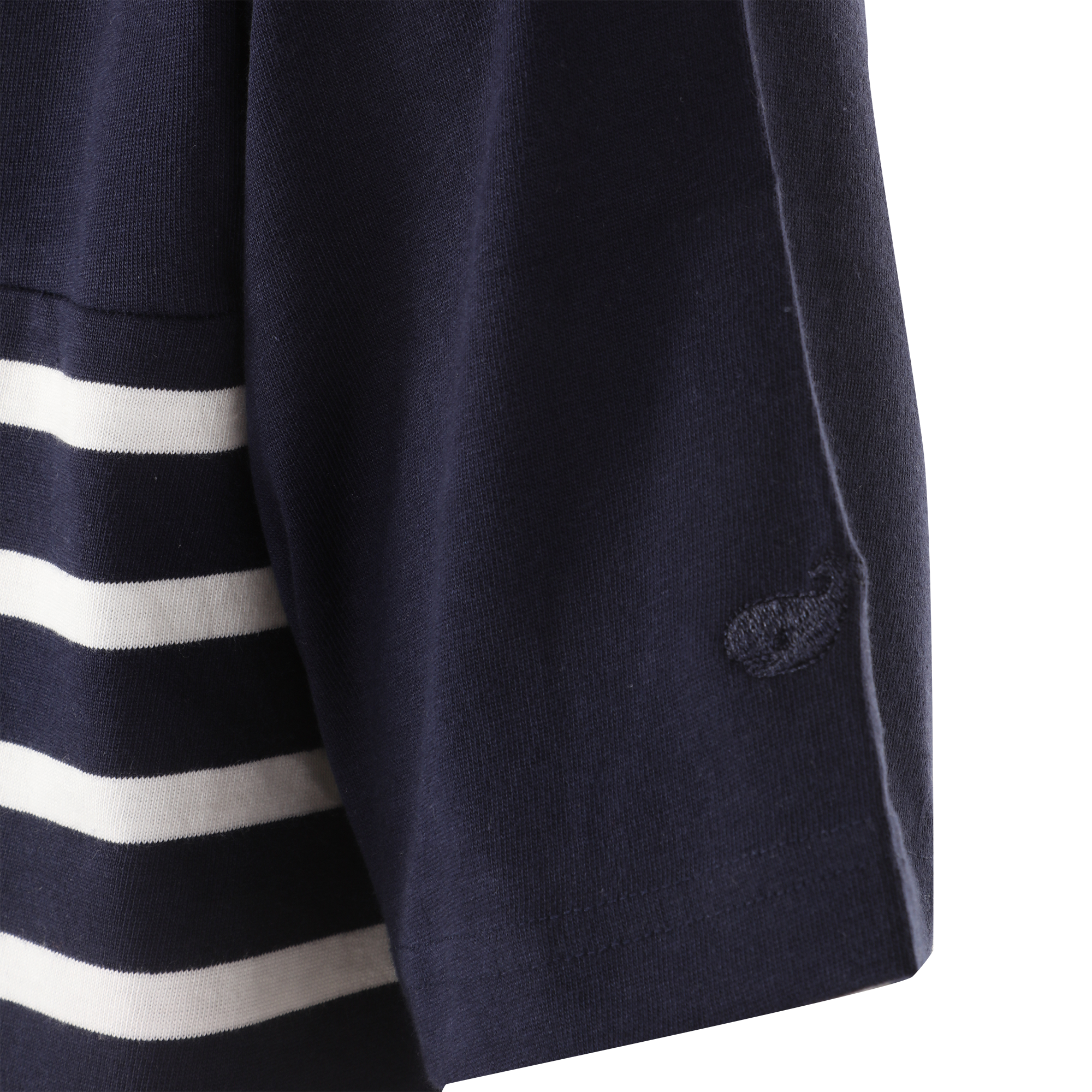 Tee-shirt marinière  - Bleu foncé