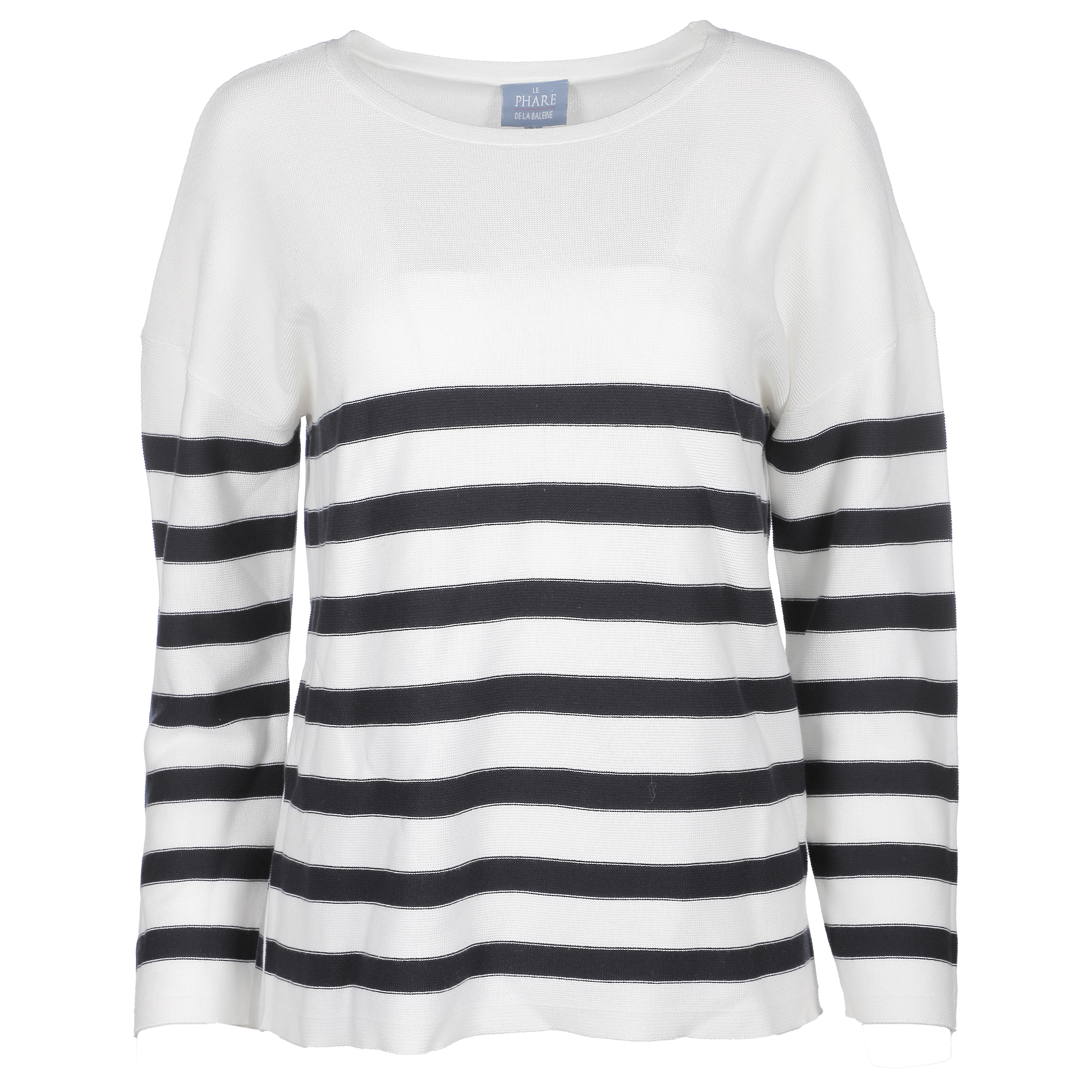 Pull col bateau  - Beige