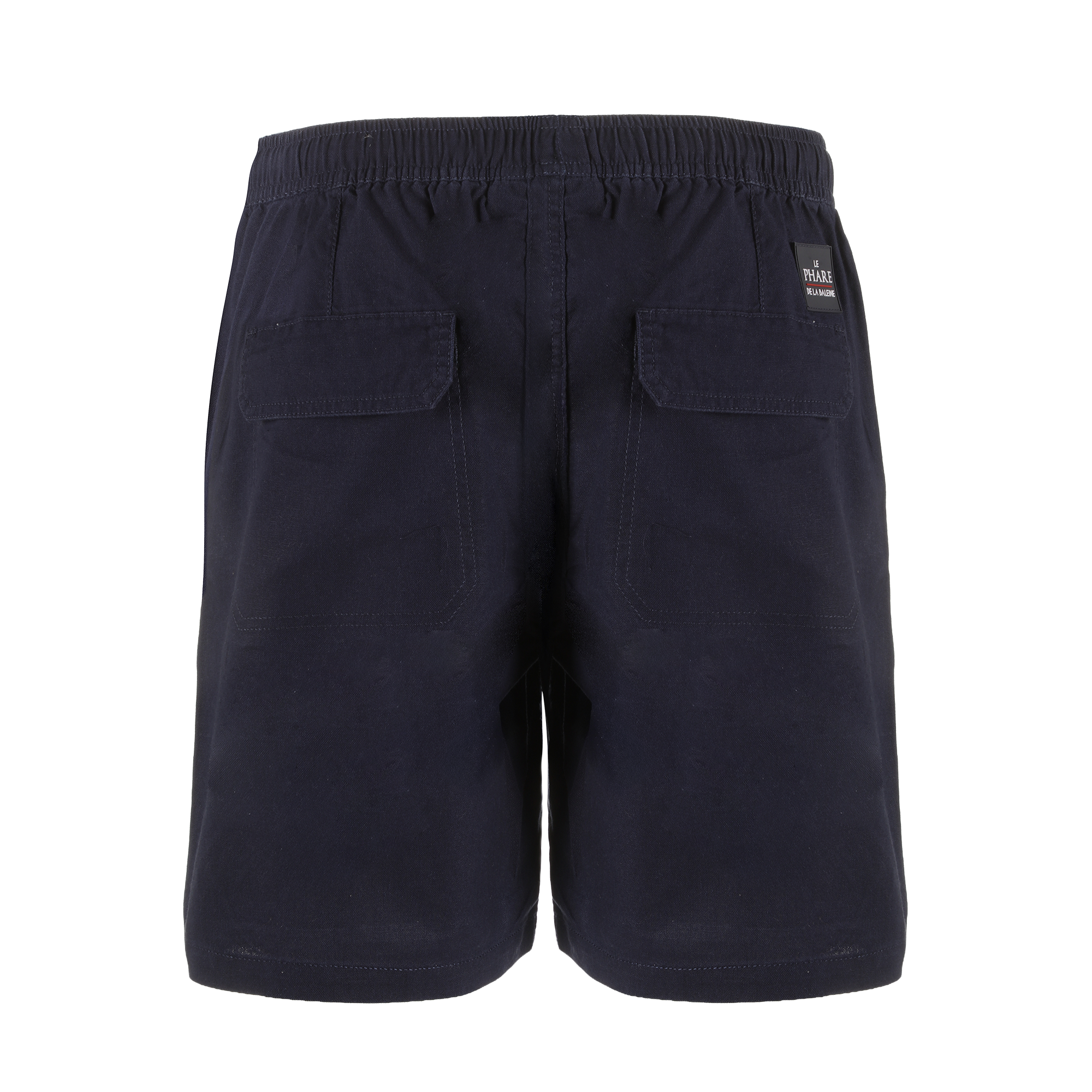 Short avec cordon de serrage - Bleu foncé