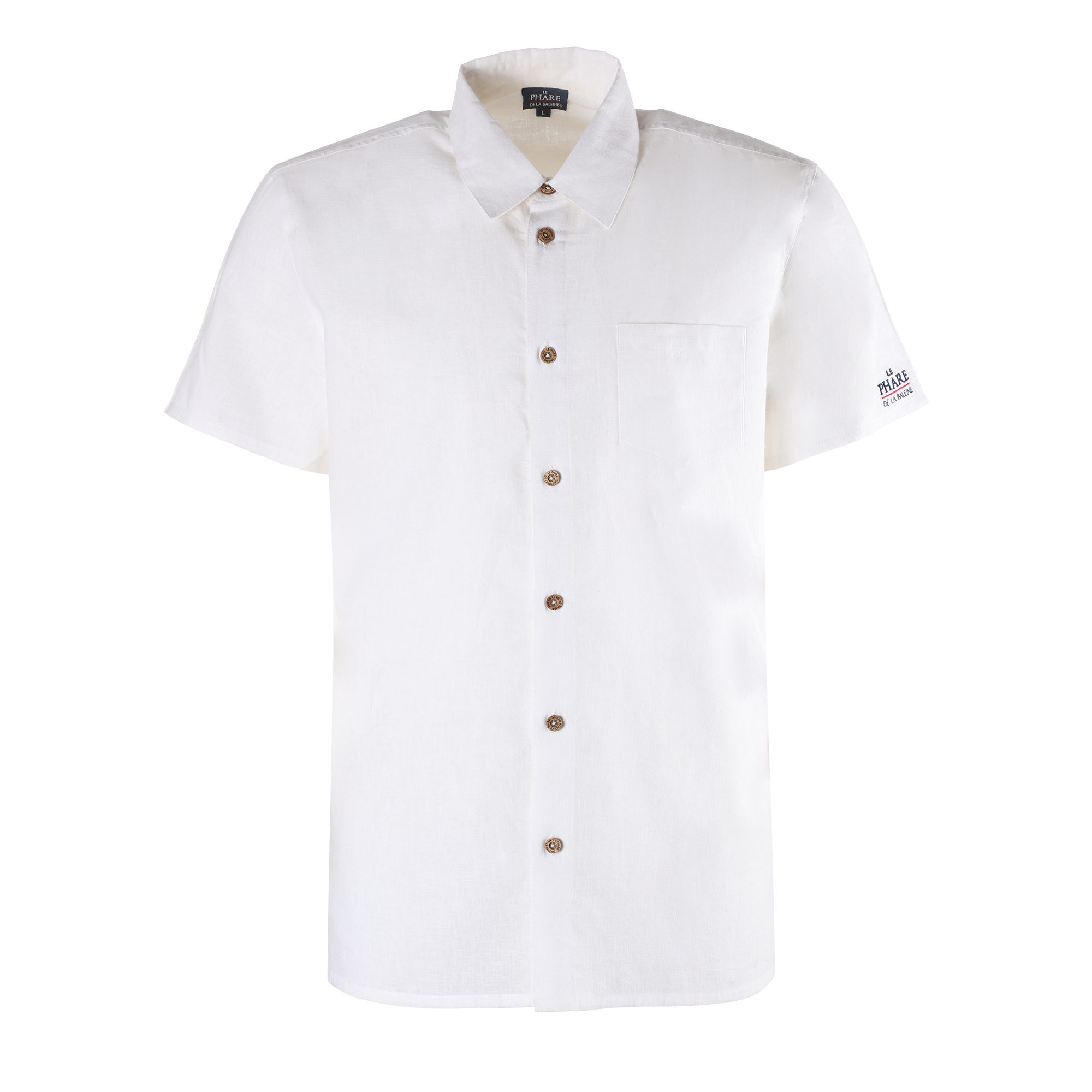 Chemise manches courtes - Blanc