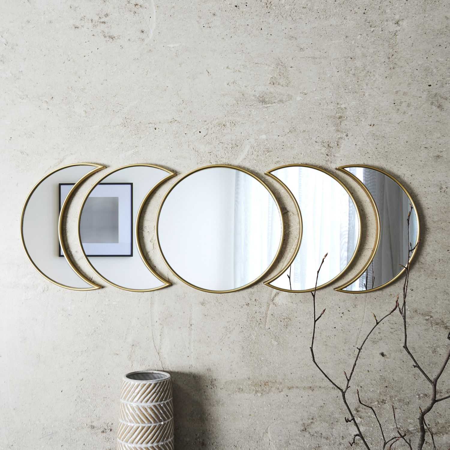 5 miroirs déco moon