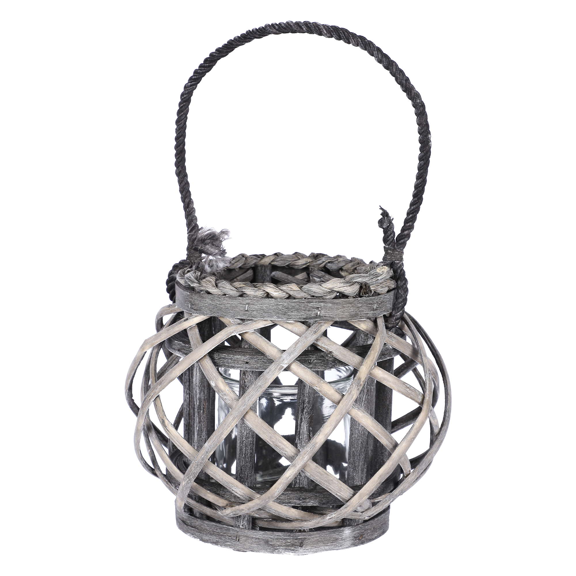 Lanterne osier + corde