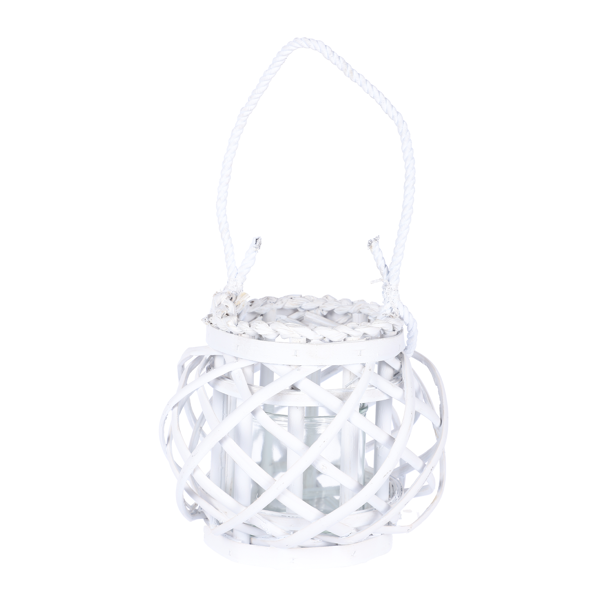 Lanterne osier + corde