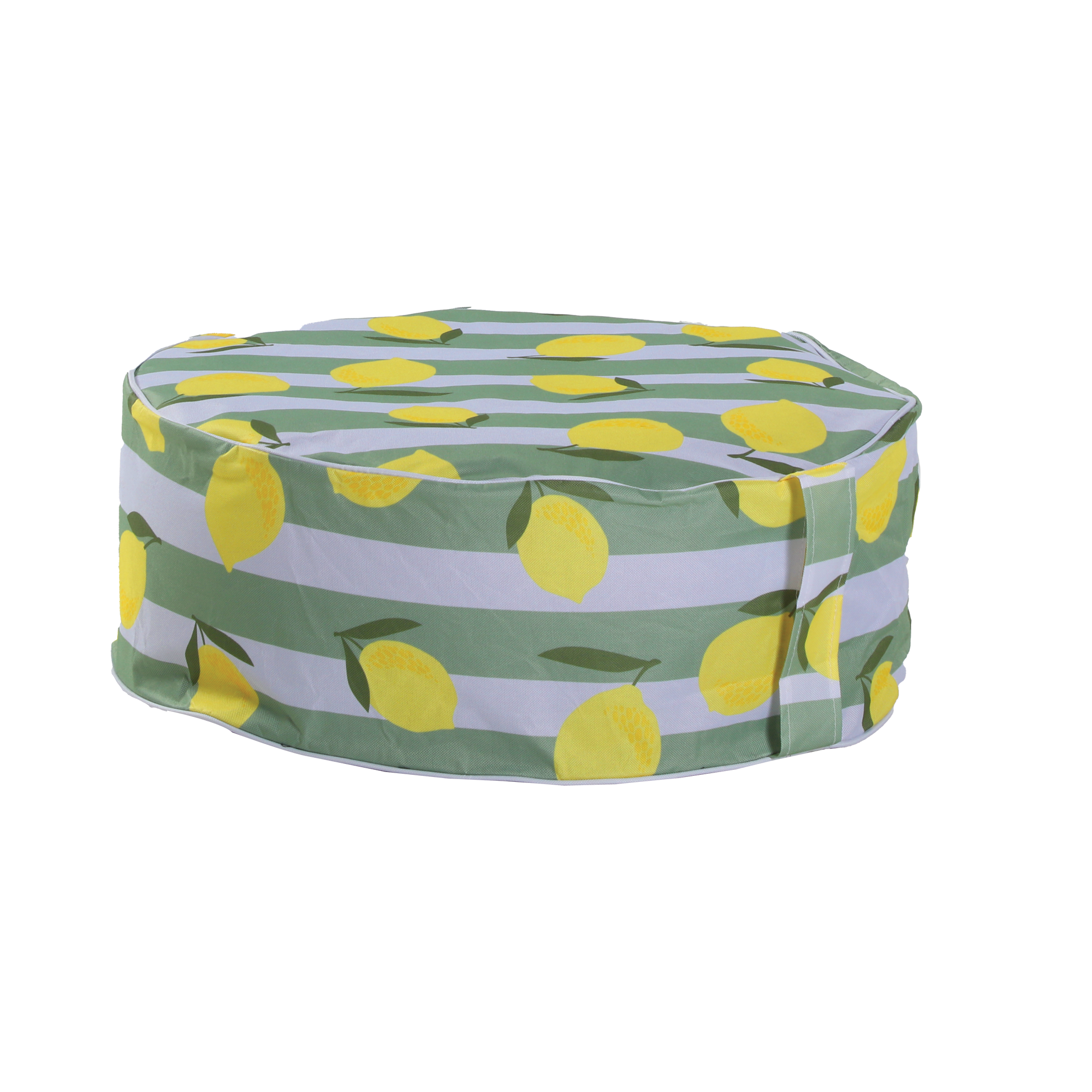Pouf gonflables citrons