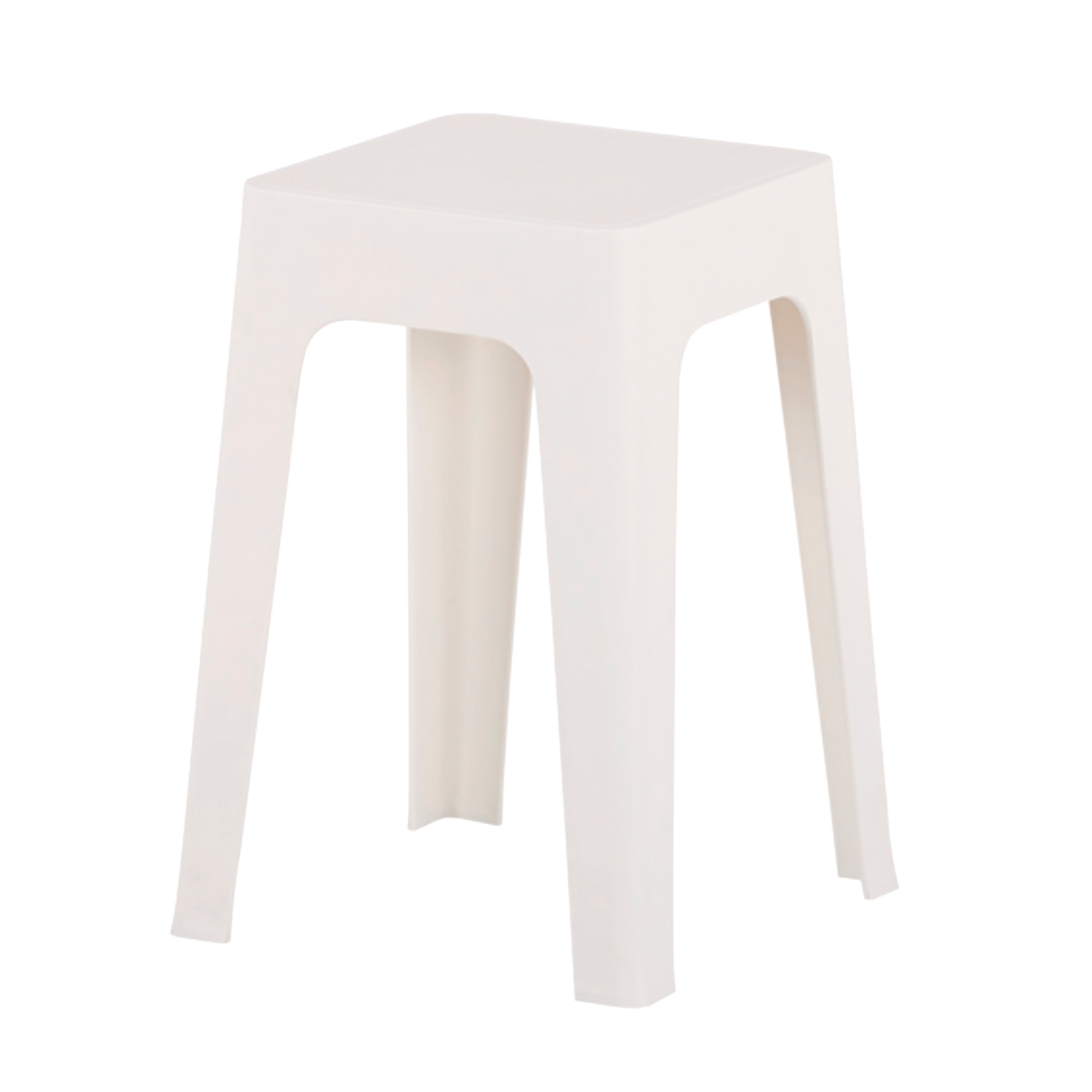 Tabouret empilable Spectra blanc
