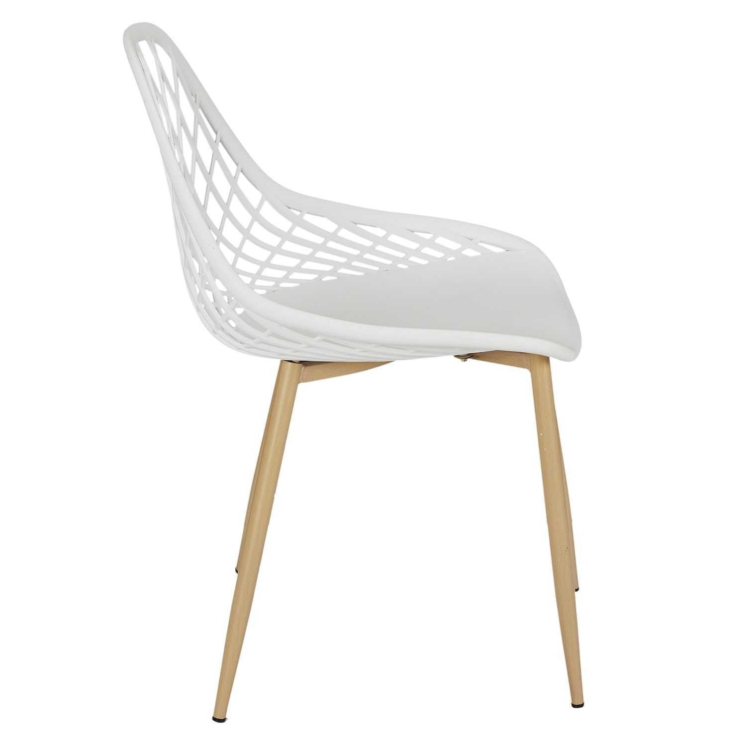 Chaise extérieur Malaga blanche