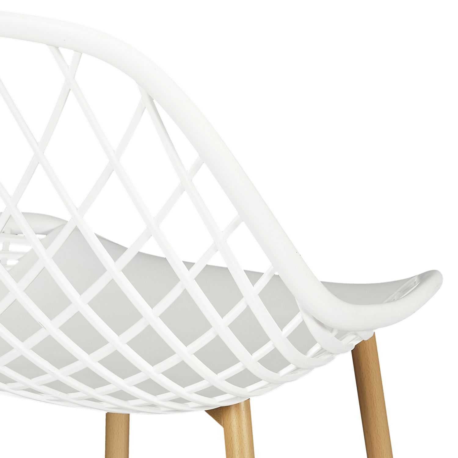 Chaise extérieur Malaga blanche