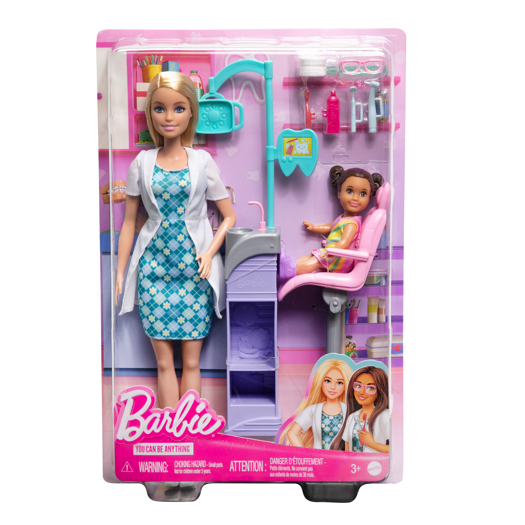 Barbie cabinet dentaire blonde