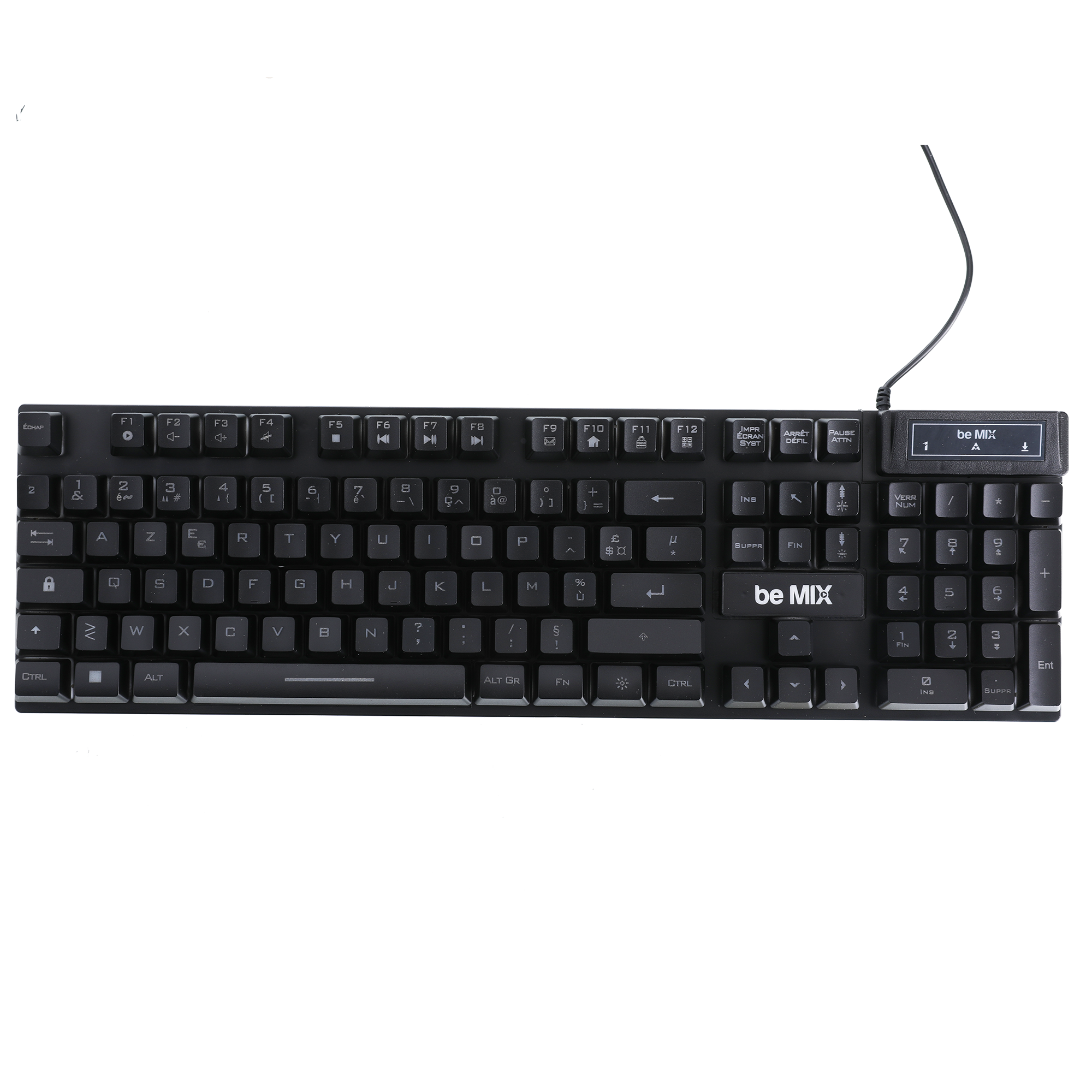 Clavier LED gamer