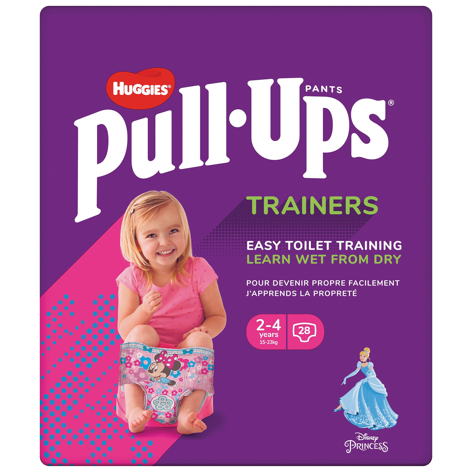 Pull-ups 28 culottes d'apprentissage taille 6