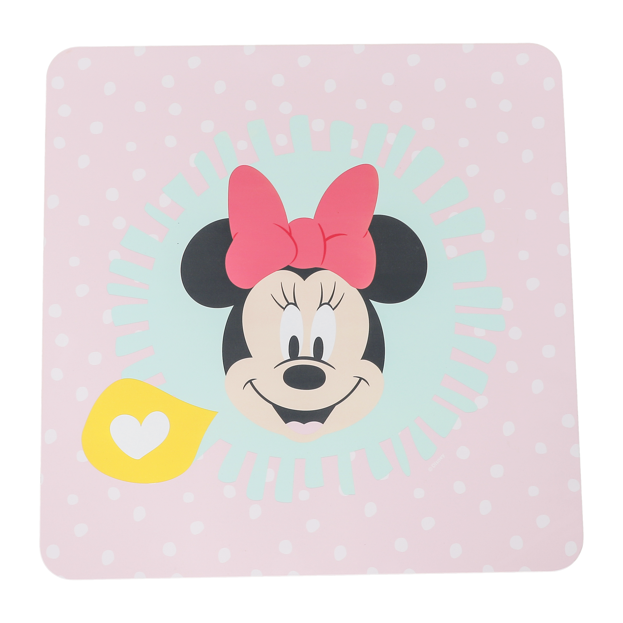 Set enfant 1 table + 2 chaises Minnie rose