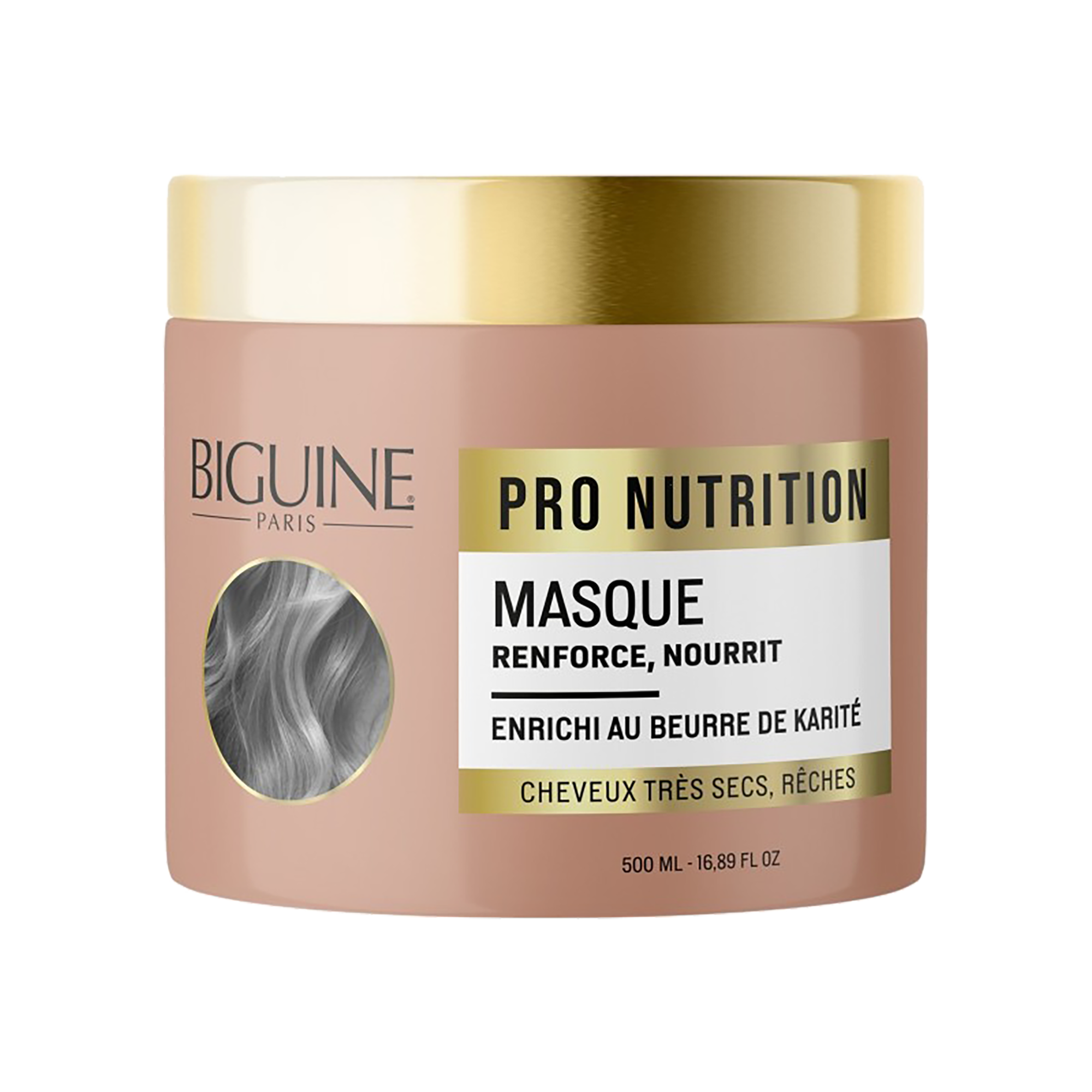 Masque pro nutrition cheveux secs