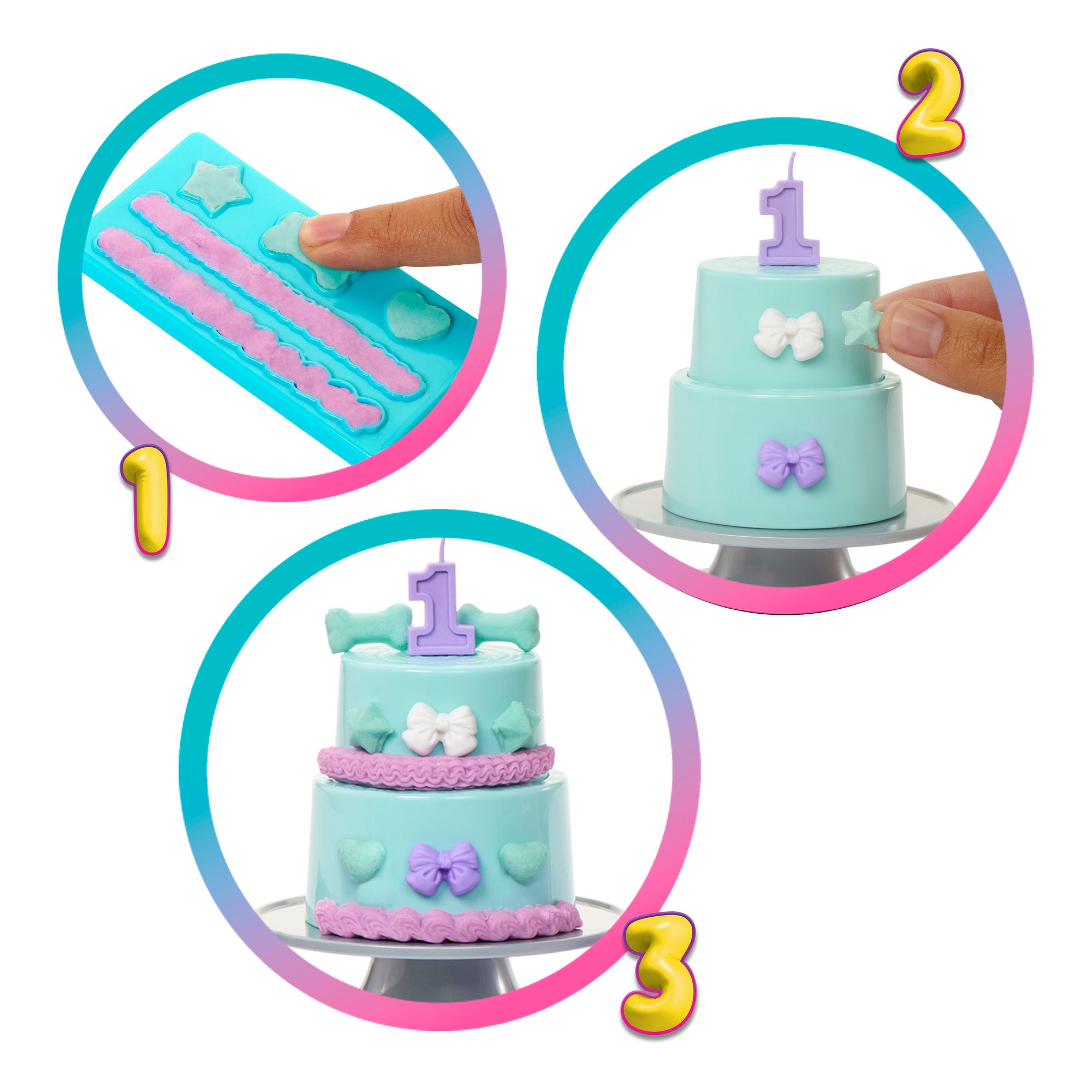 Barbie color reveal party bleu