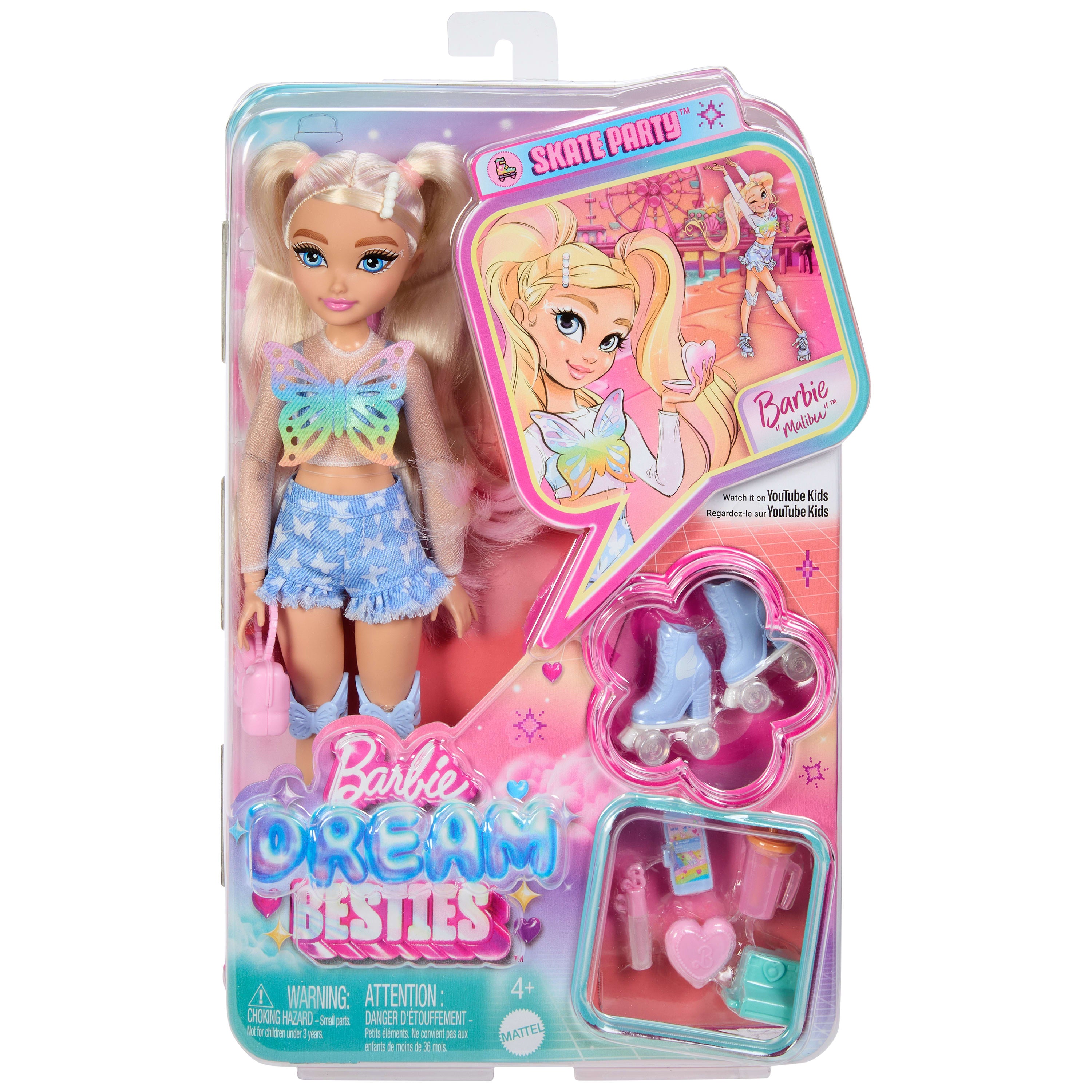 Barbie Malibu DreamBesties Roller