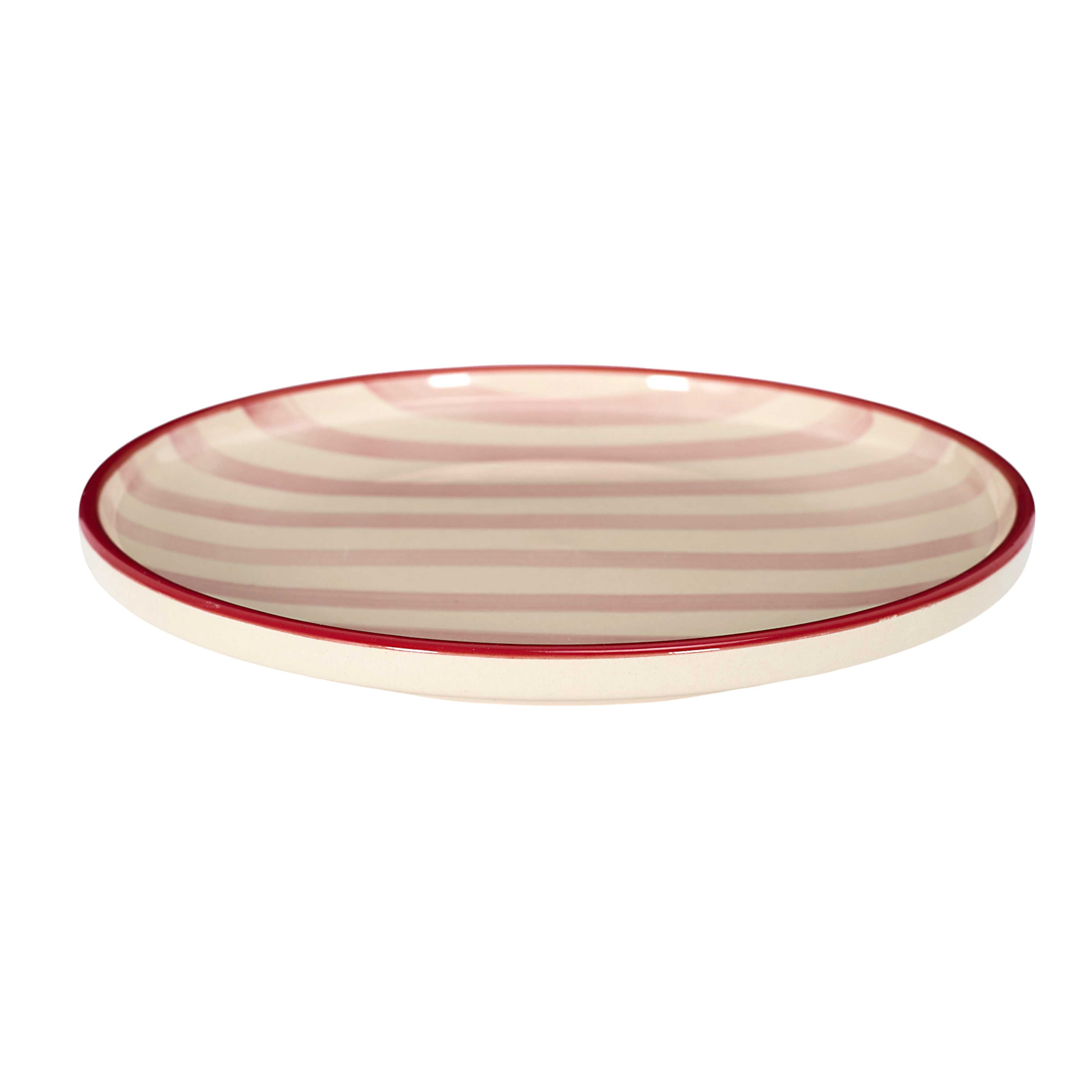 Assiette plate peinte 20 cm