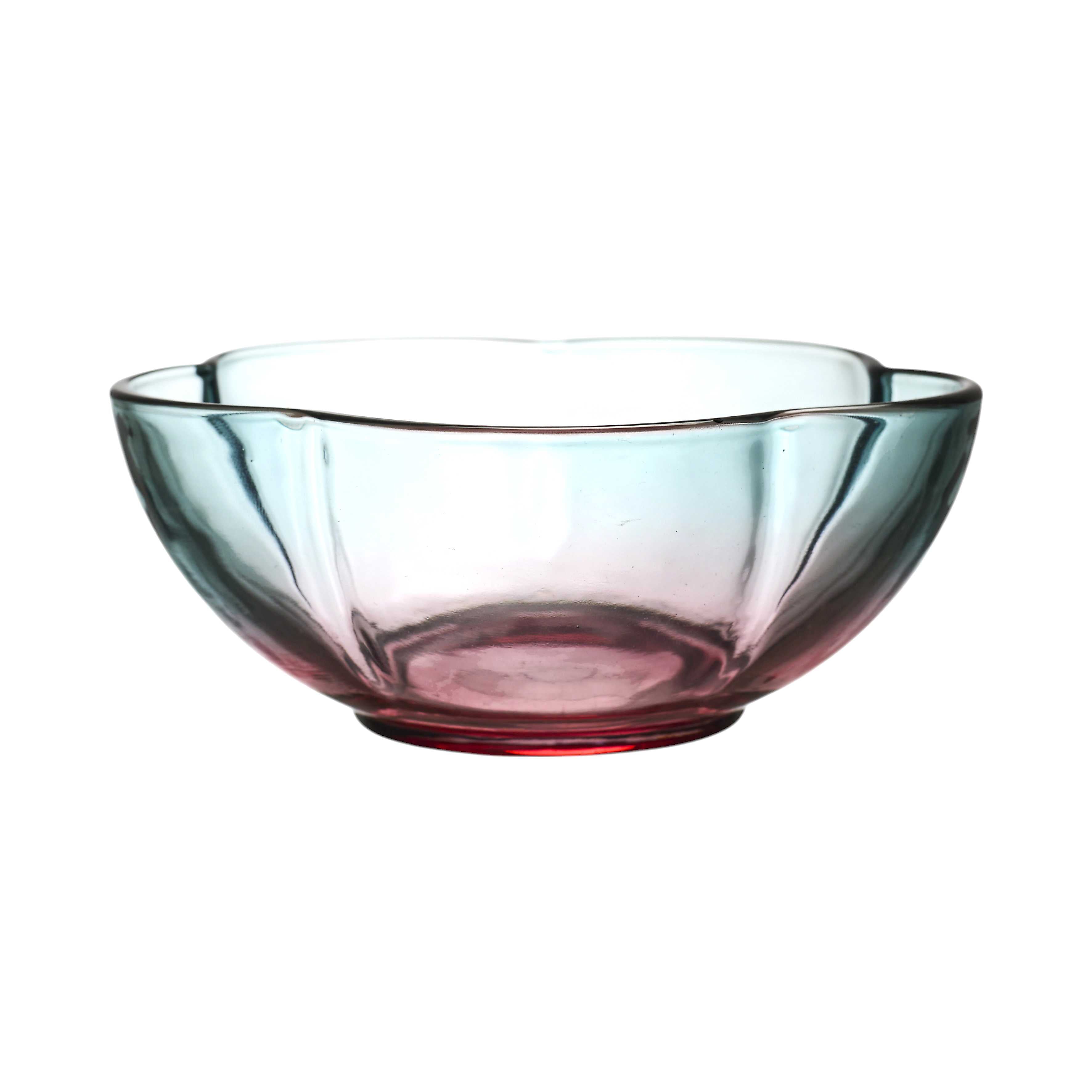 Coupelle en verre coloré dégradé